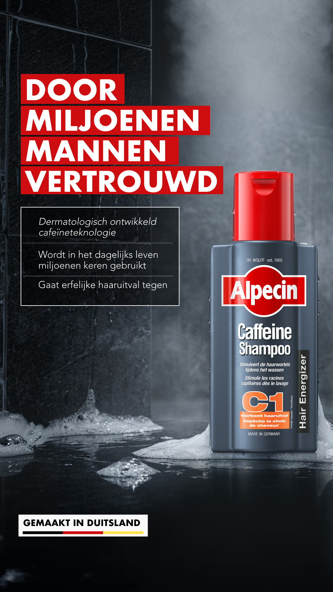 Alpecin Facebook ad