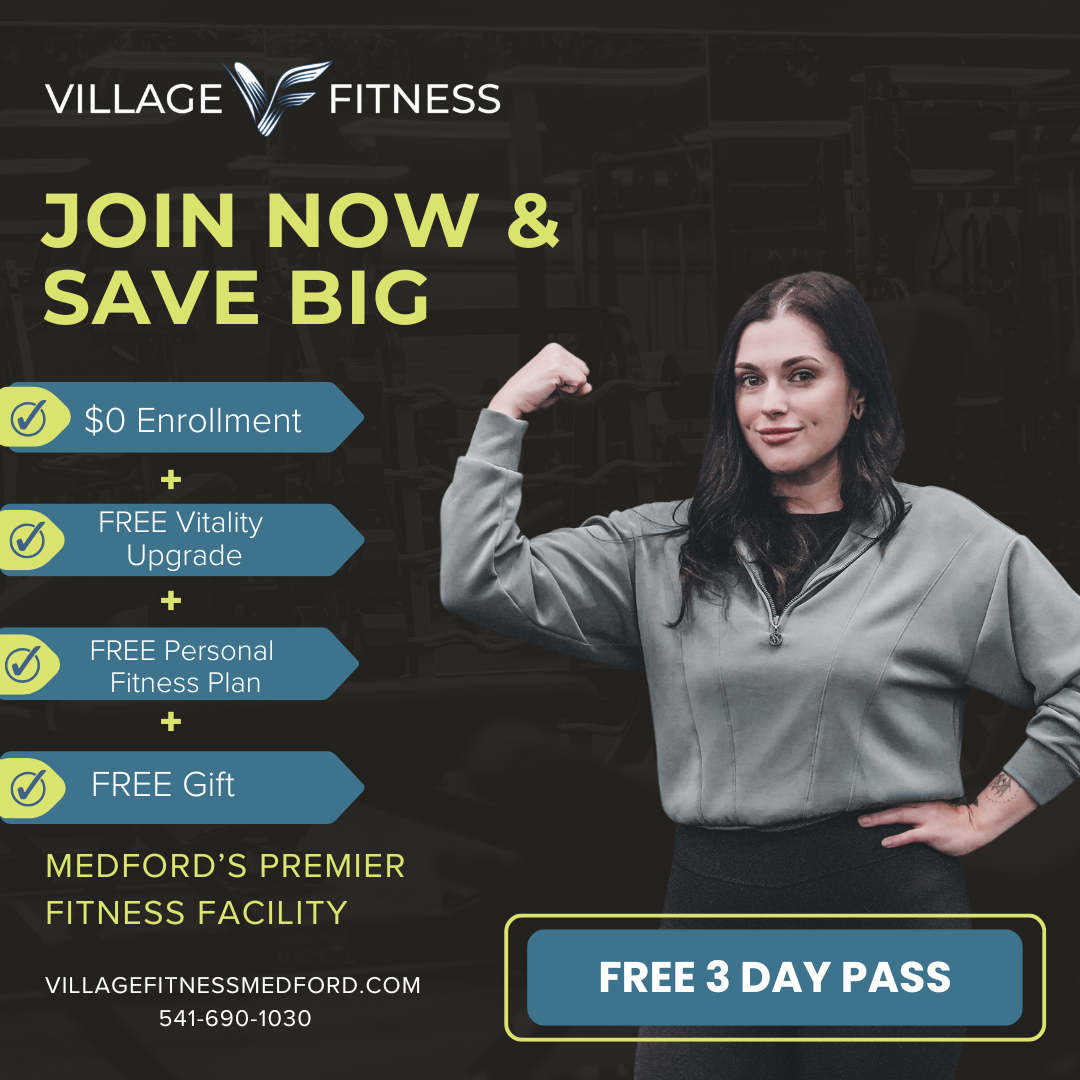 Village Fitness Medford Facebook ad