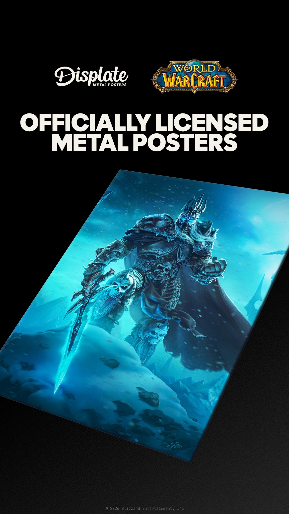 Displate Facebook ad