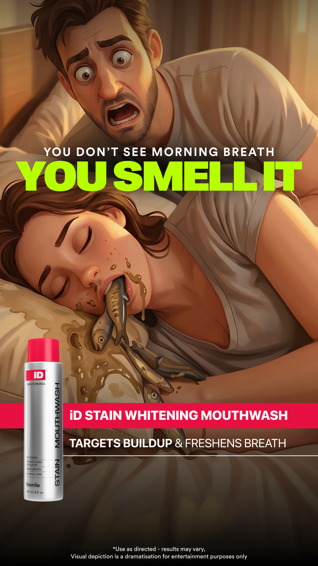 Hismile Facebook ad