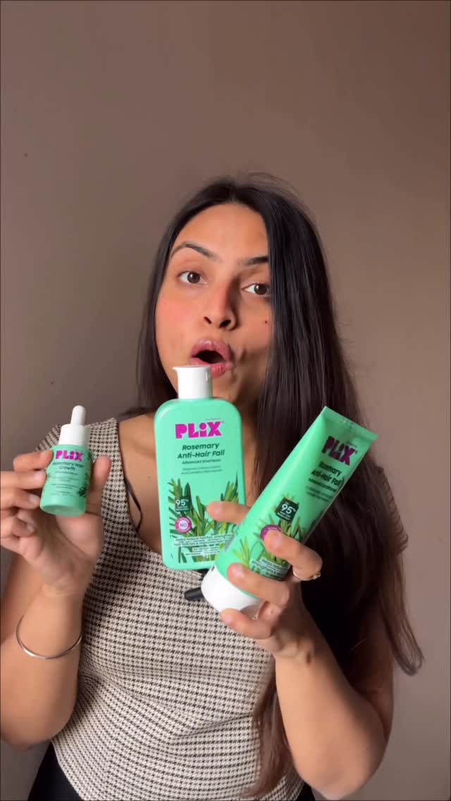 Plix Facebook ad: Healthy hair isn’t luck… it’s care.