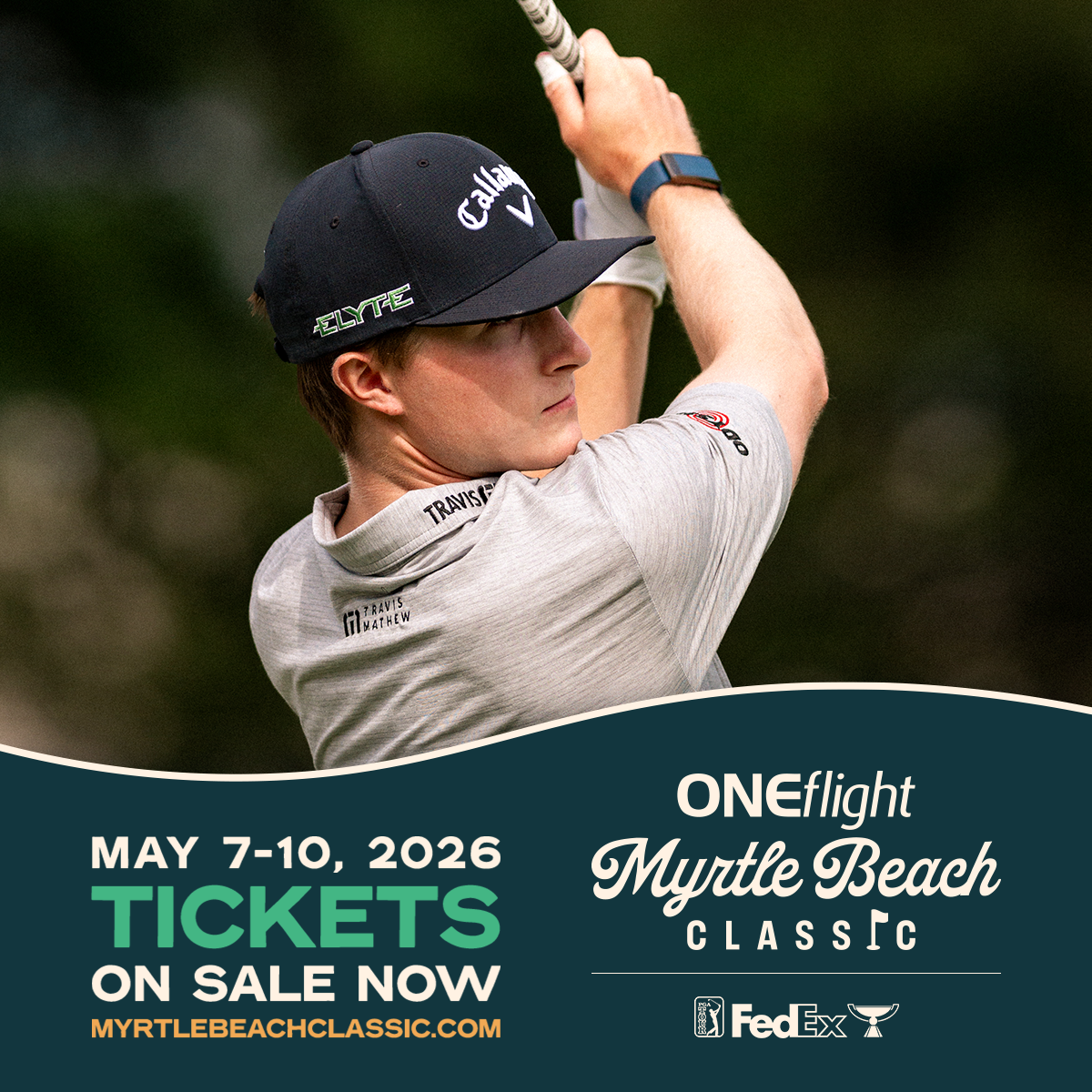 ONEflight Myrtle Beach Classic Facebook ad: Myrtle Beach Future of Golf