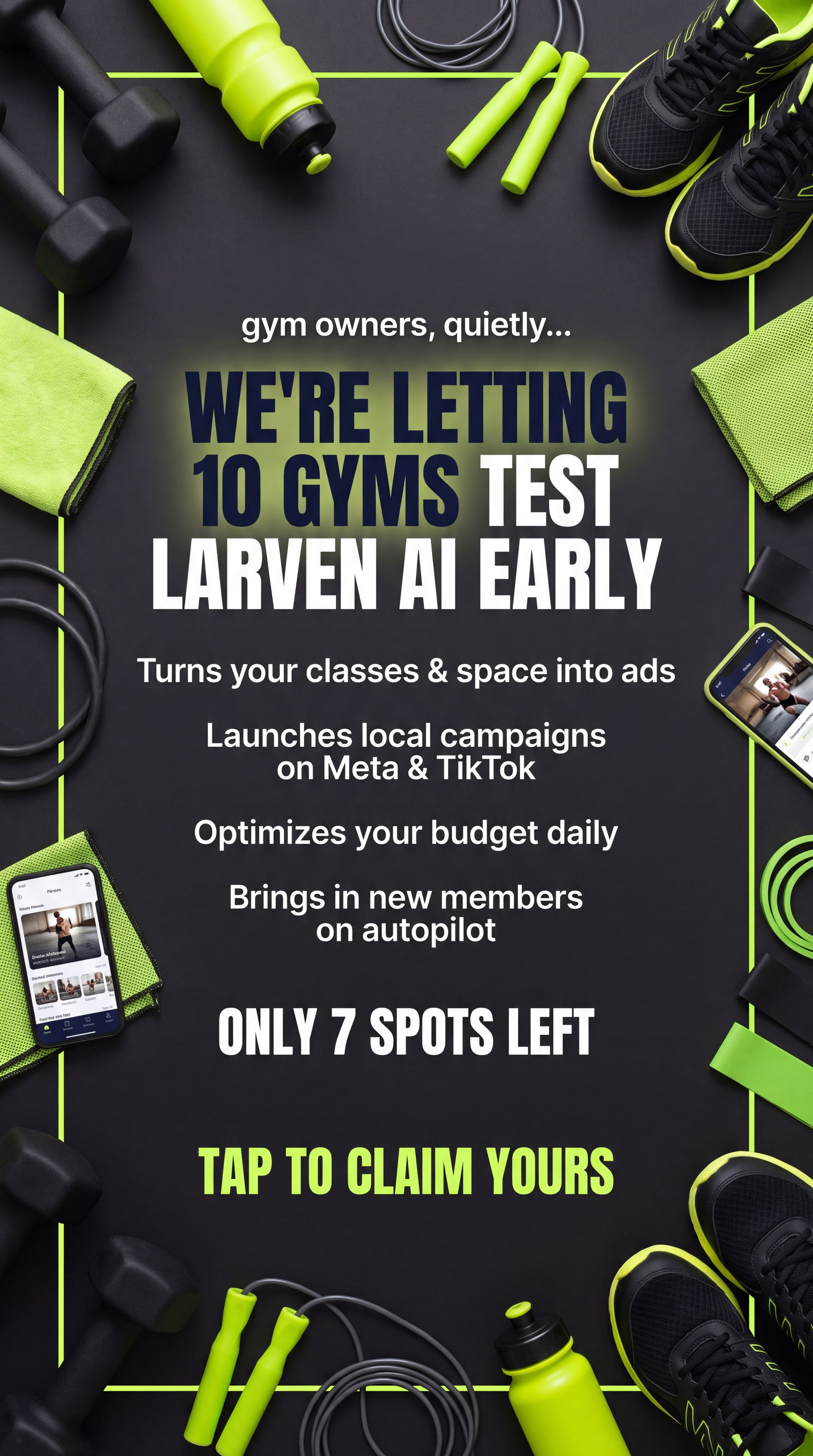 Larven AI Facebook ad