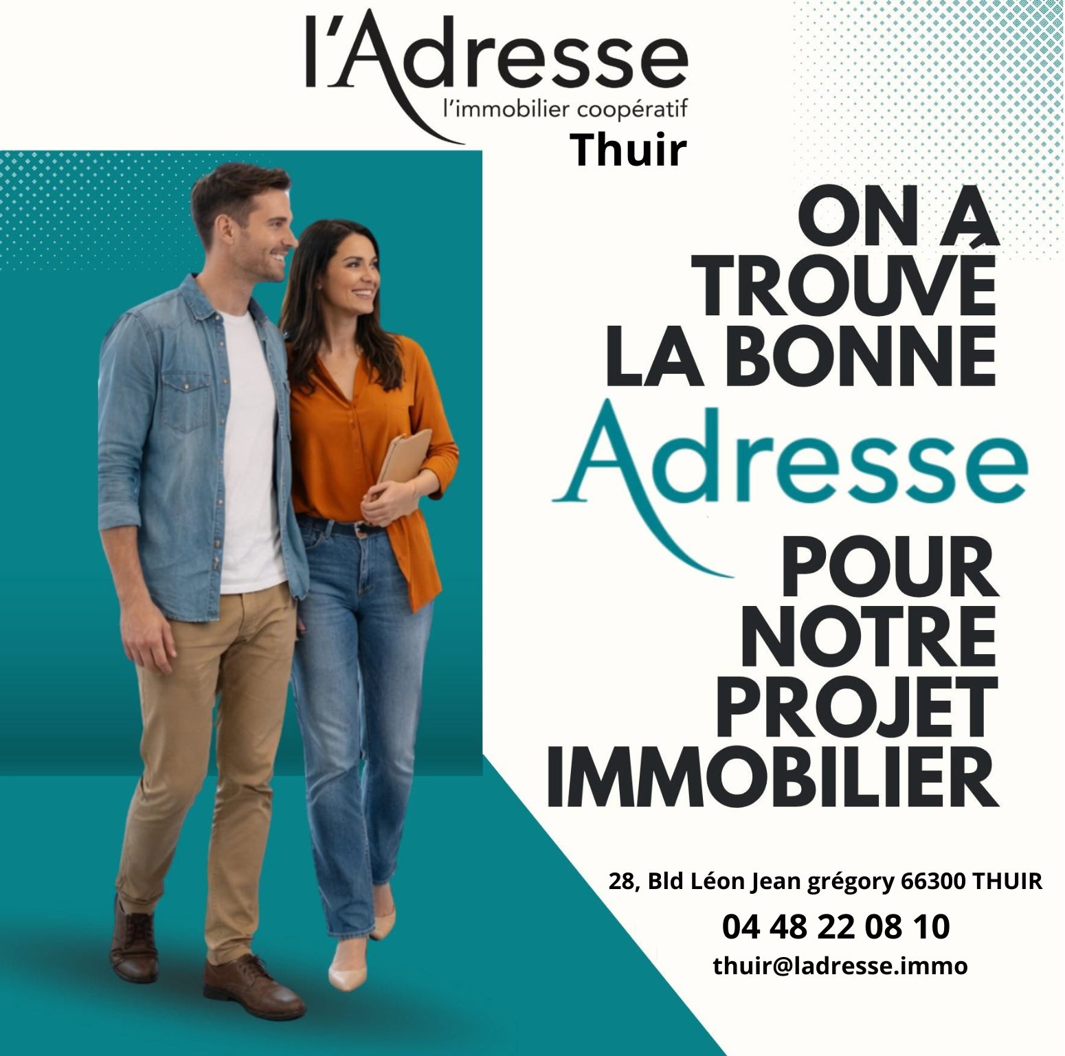 L'Adresse Thuir - L'immobilier Coopératif Facebook ad: THUIR & Alentours: LE MOMENT IDÉAL POUR VENDRE…