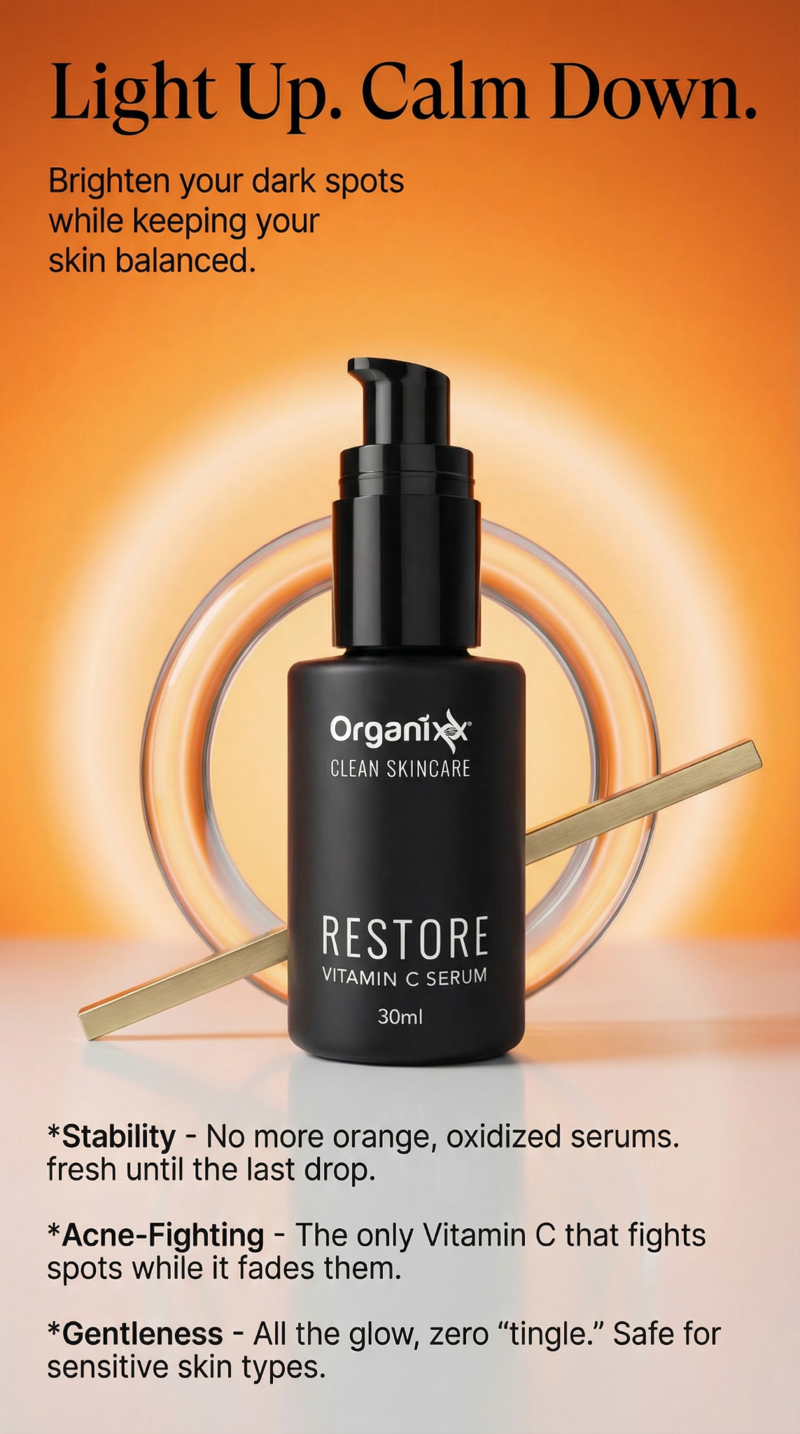 Organixx Facebook ad