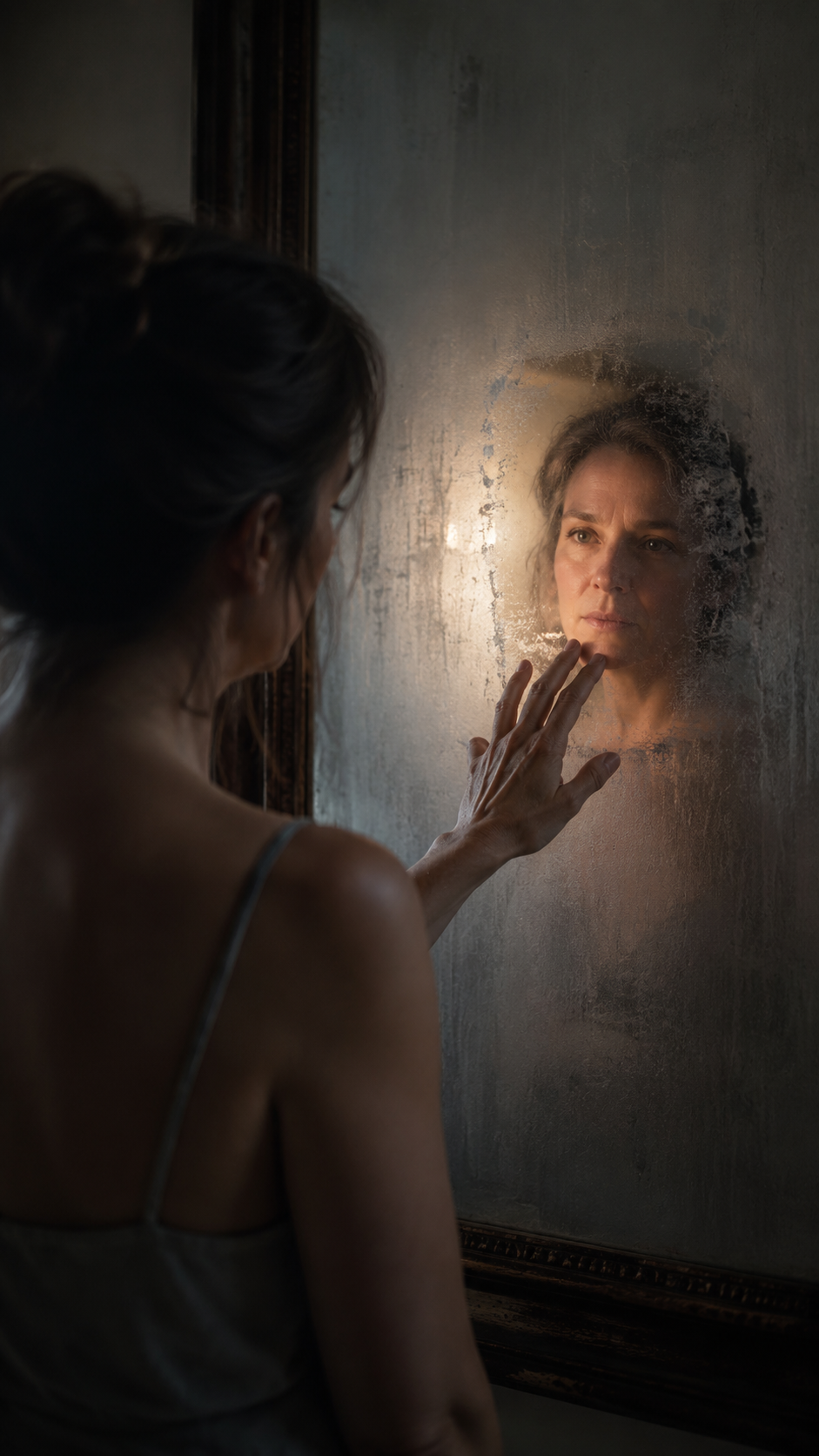 Angela - Wellness Coach Facebook ad: The 45-year-old shift is real, painful, and dangerous…
