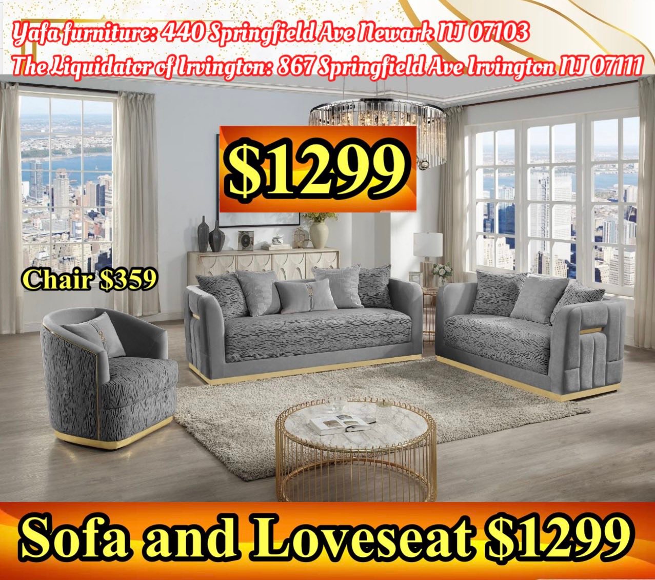 Yafa furniture Facebook ad