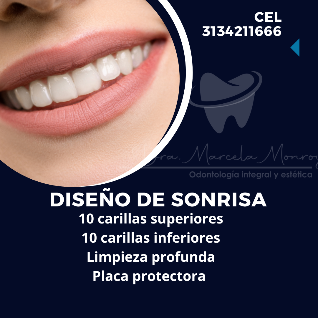 Dra Marcela Monroy Odontología integral y estética Facebook ad: Chatea con nosotros