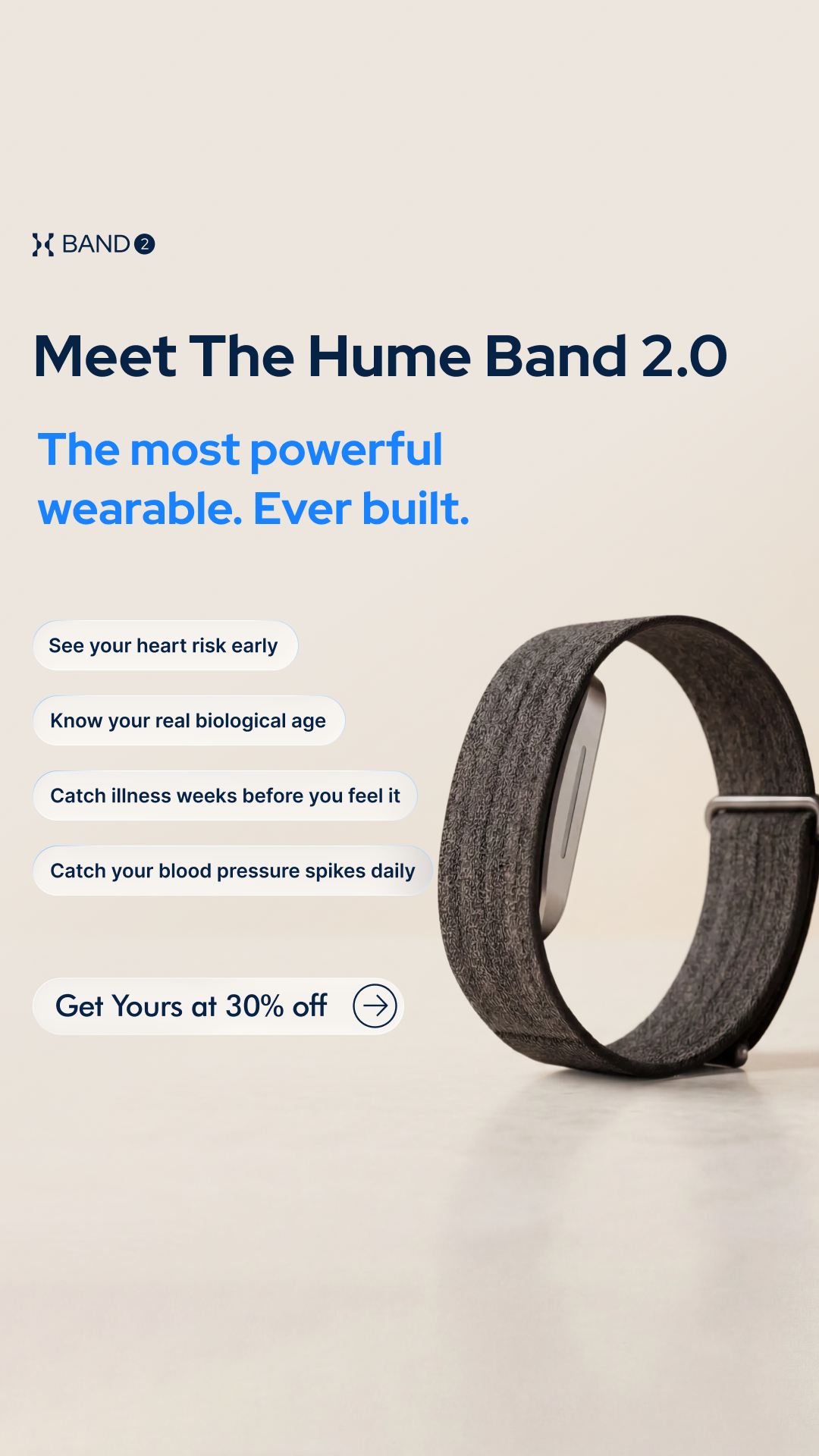 Hume Health Facebook ad