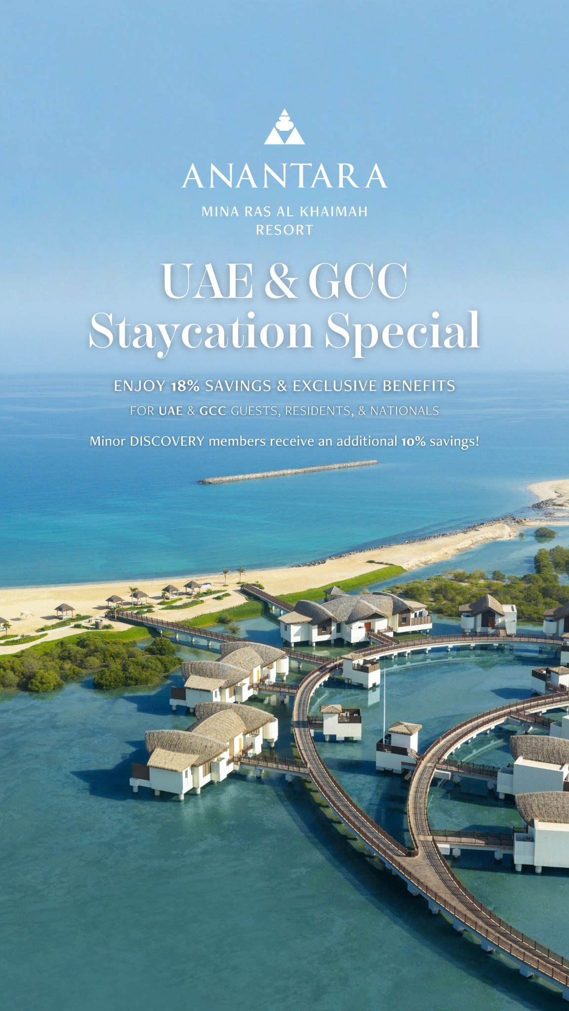 Anantara Mina Al Arab Ras Al Khaimah Resort Facebook ad
