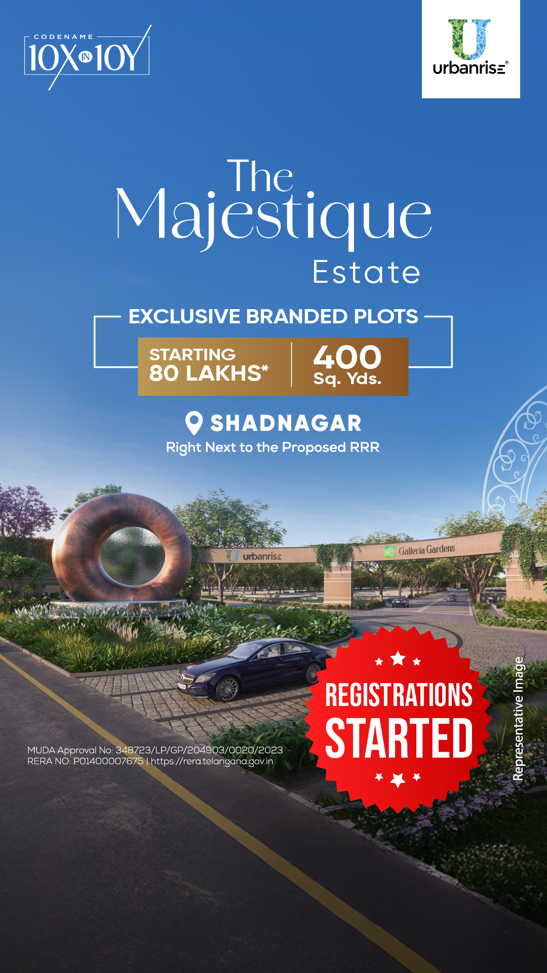 Urbanrise Codename 10Xin10Y Facebook ad from Feb 24, 2026
