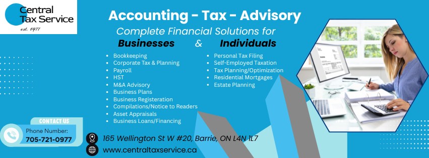Central Tax Service Facebook ad: Looking for a local, reliable tax service you…