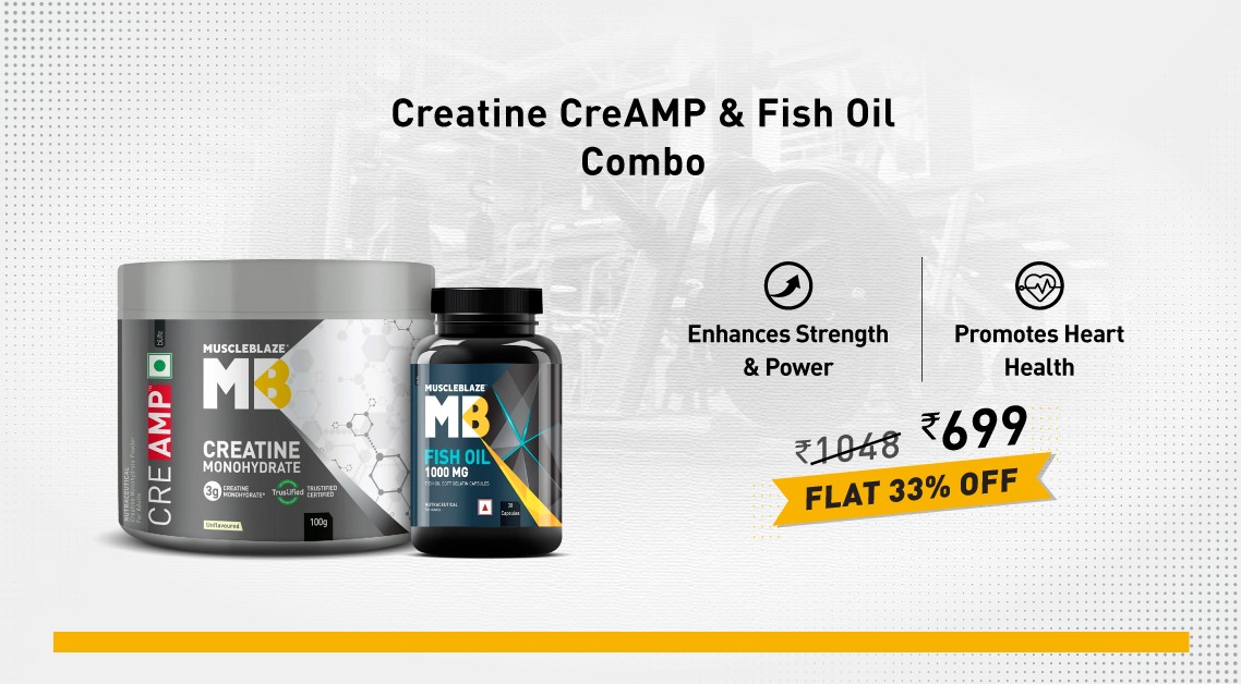 MuscleBlaze Facebook ad