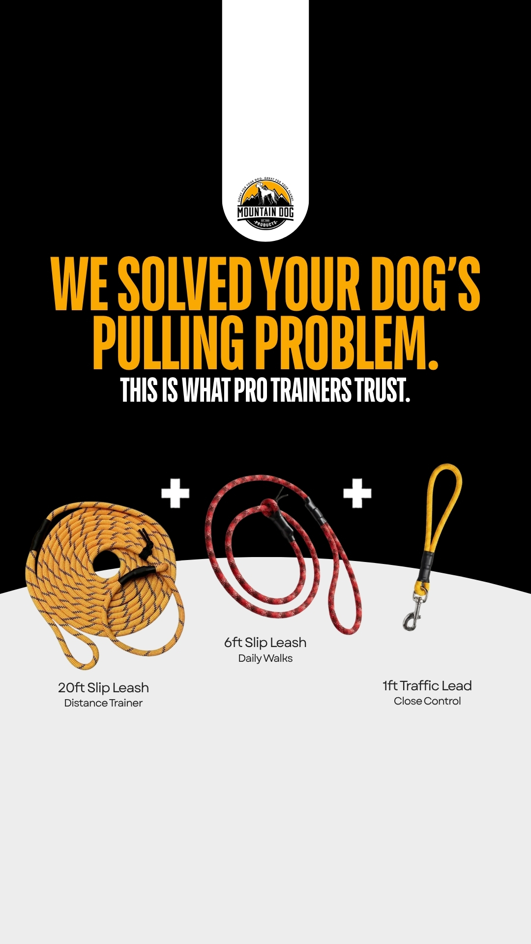 Mountain Dog Products Facebook ad