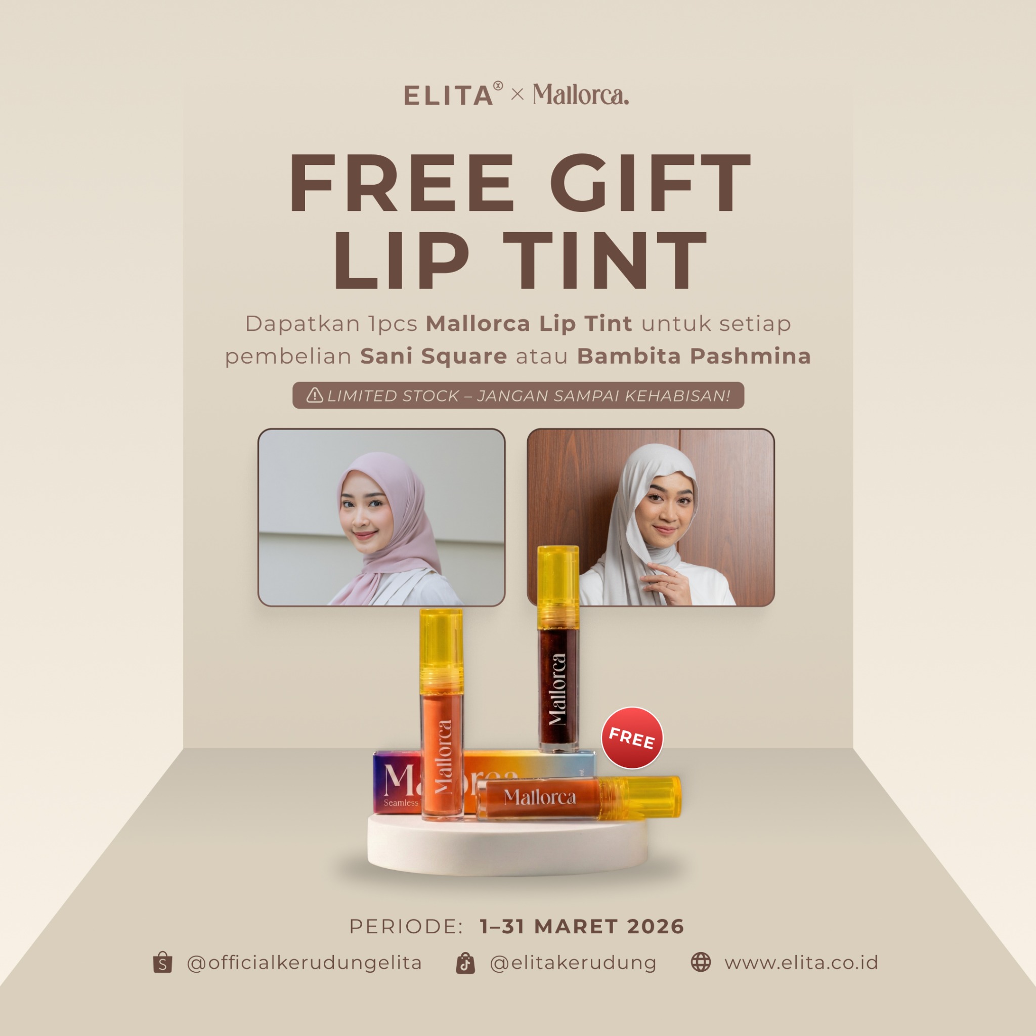 ELITA Kerudung Facebook ad