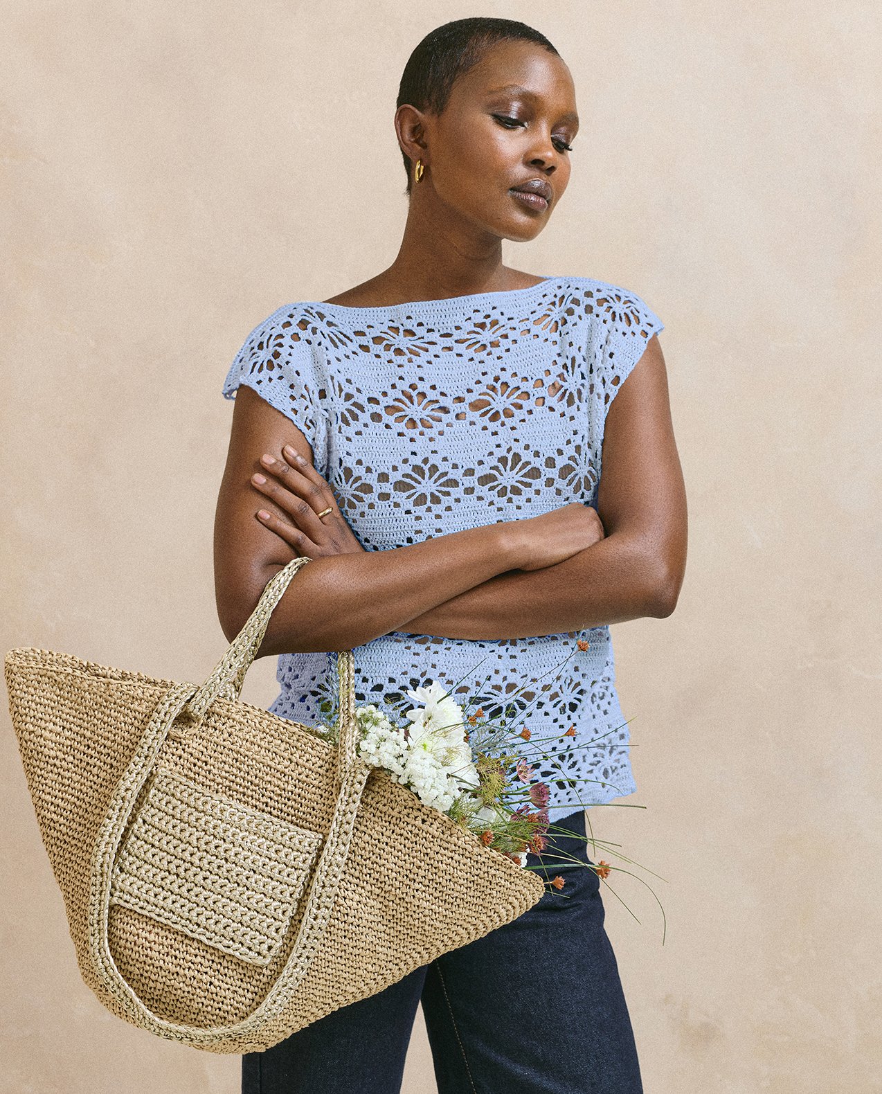 Happywool.com Facebook ad: Une inspiration pour votre prochain projet tricot ou…