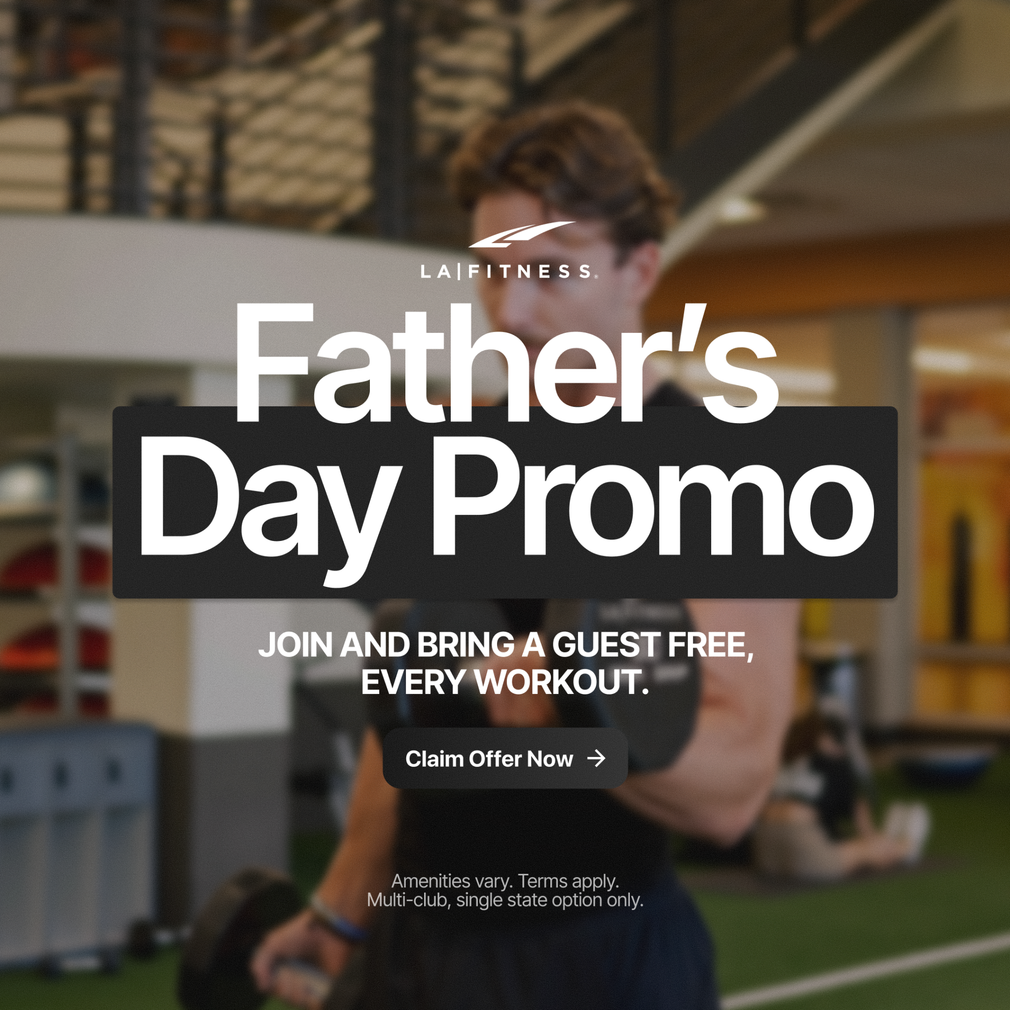 LA Fitness Facebook ad