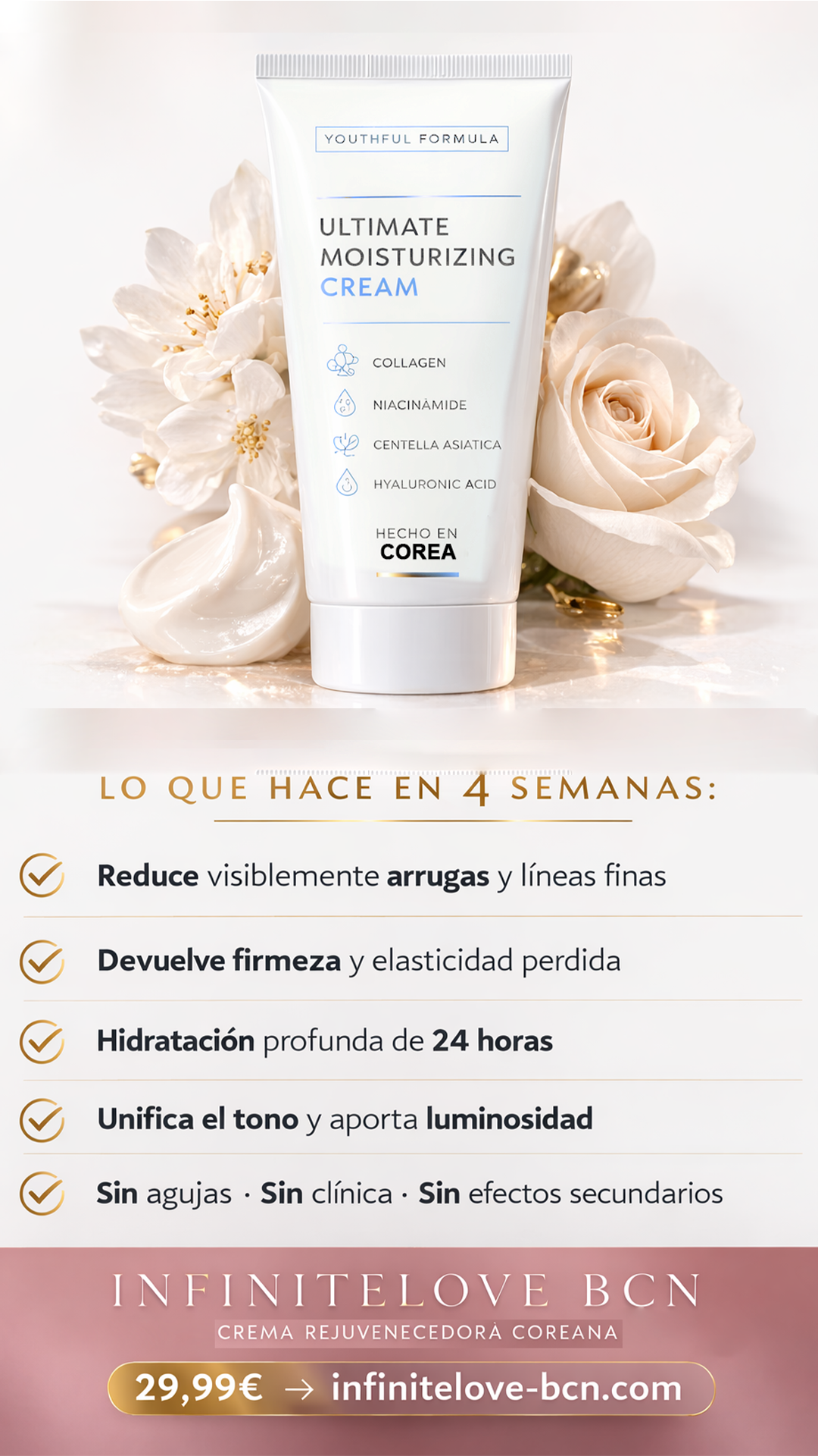 Infinite Love Facebook ad