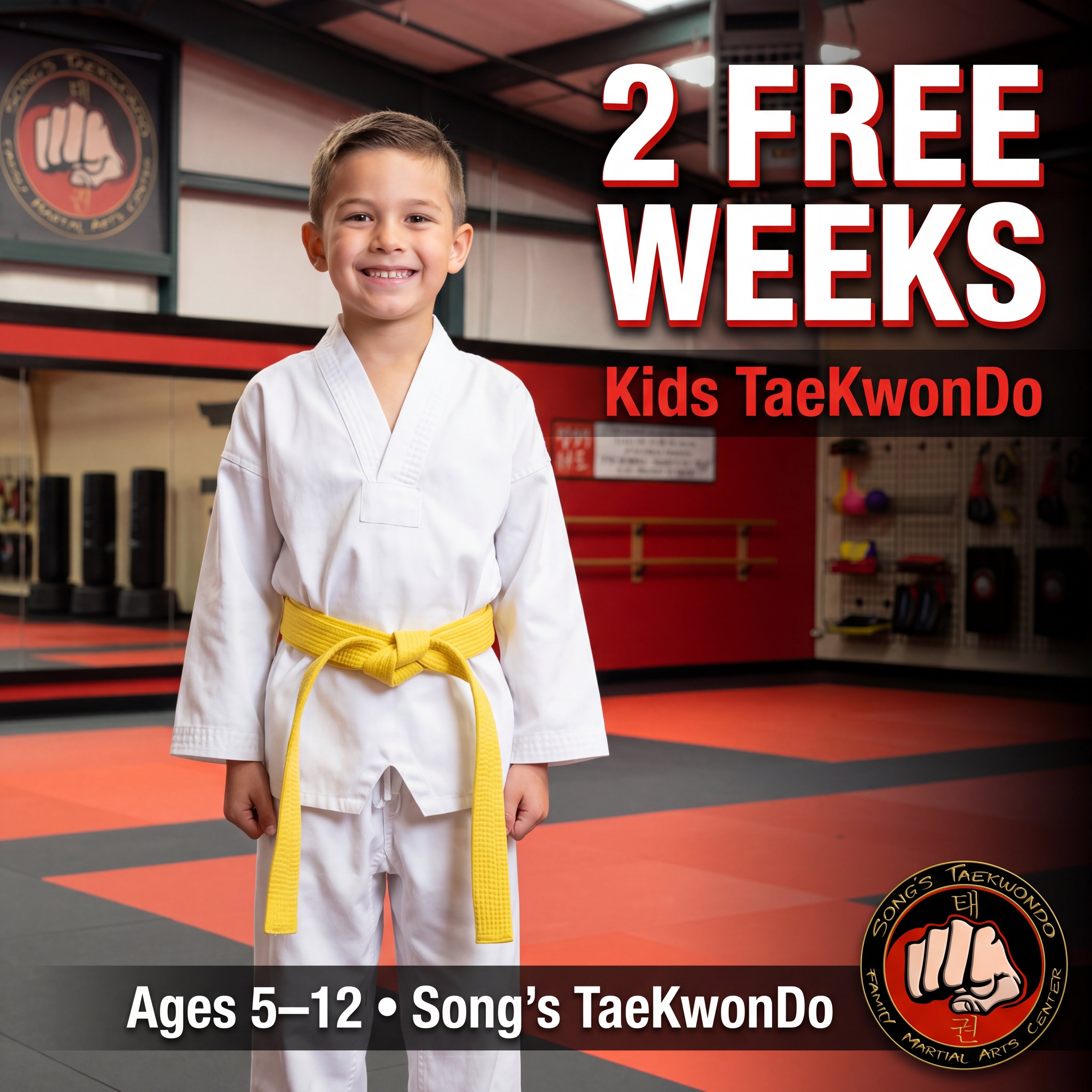 Song's Taekwondo - Pleasant View Facebook ad