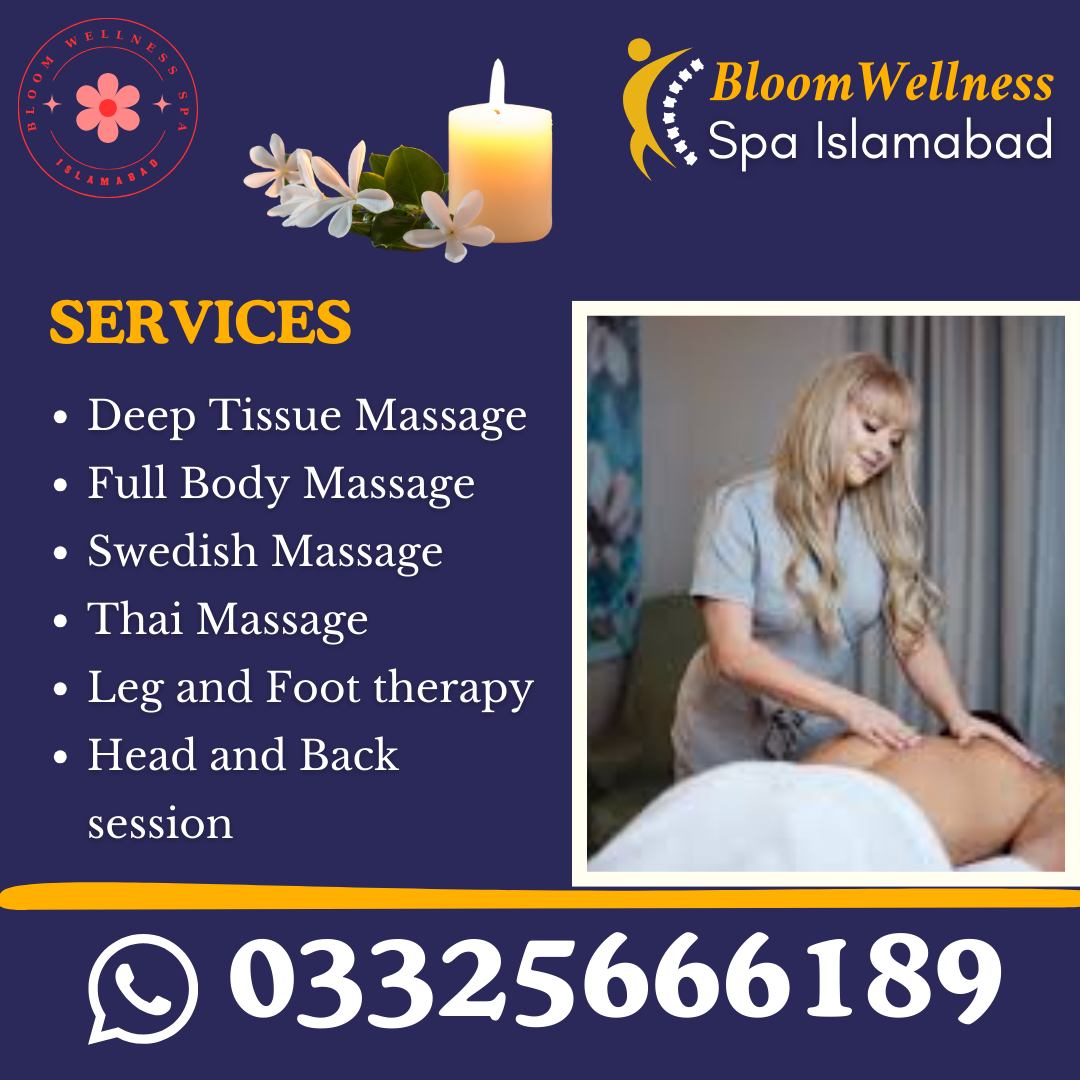 Bloom Wellness Spa Facebook ad: Bloom Wellness Spa, Islamabad