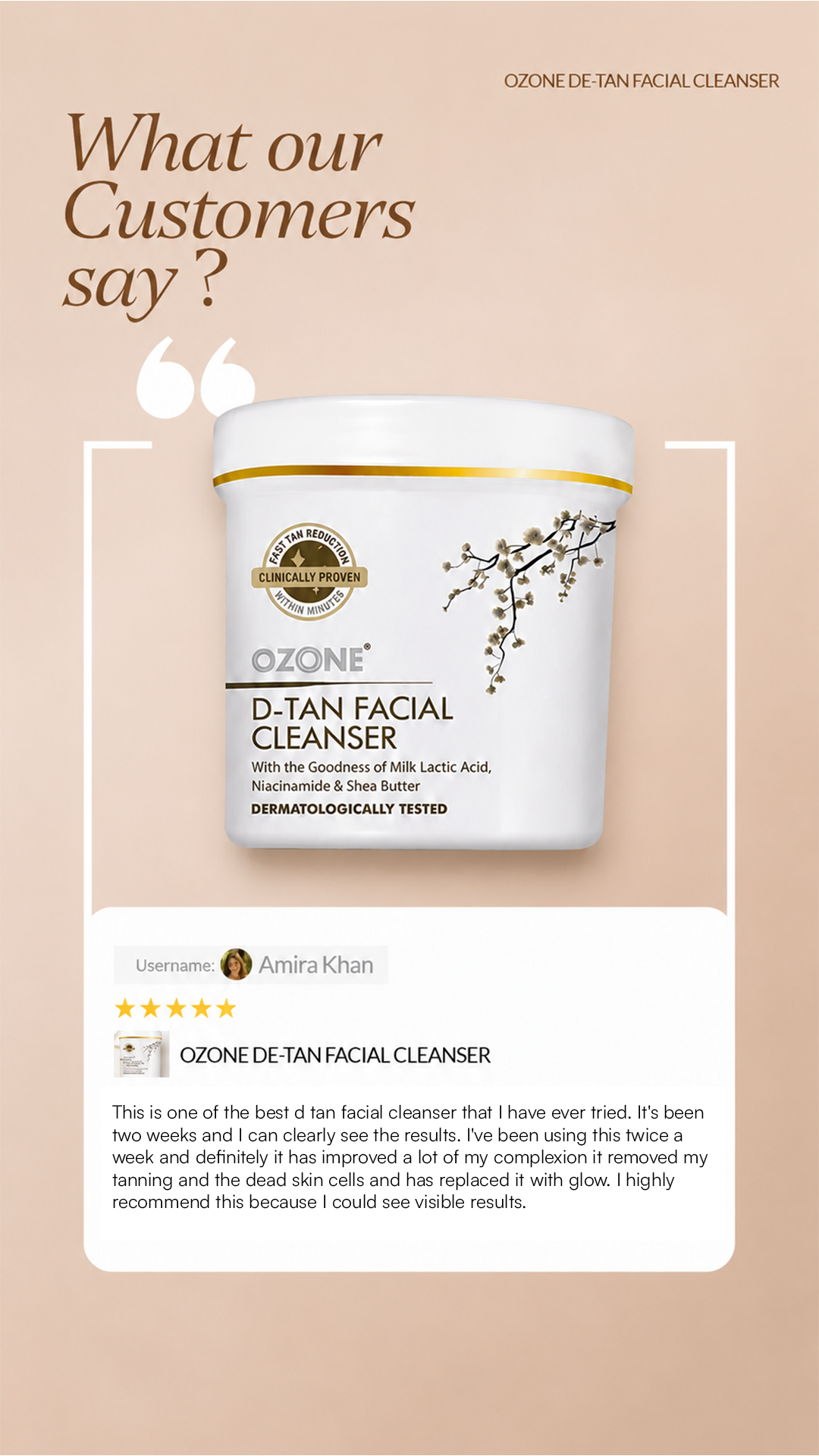 Ozone Ayurvedics Facebook ad