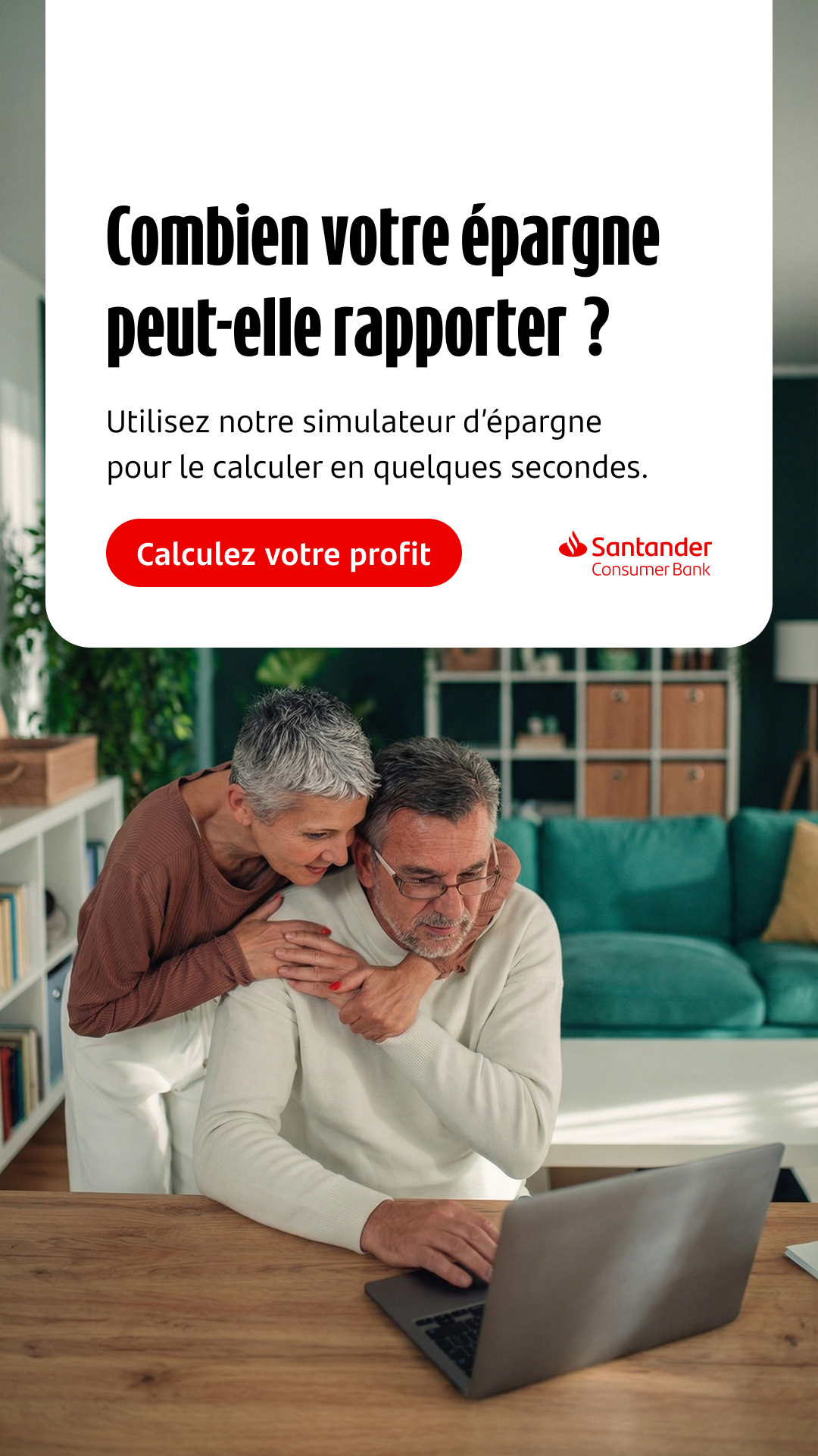 Santander Consumer Bank Belgique Facebook ad from Jun 10, 2026