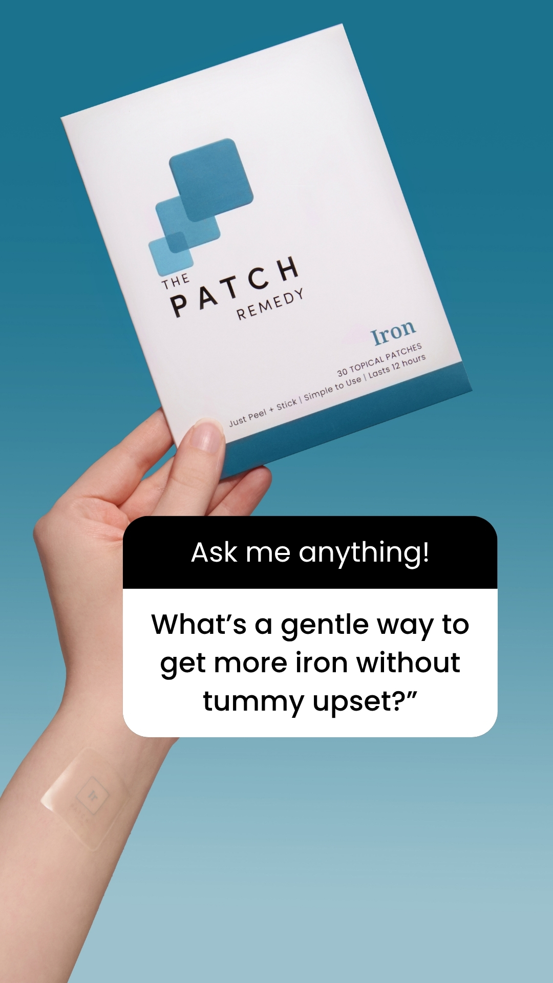 The Patch Remedy Facebook ad