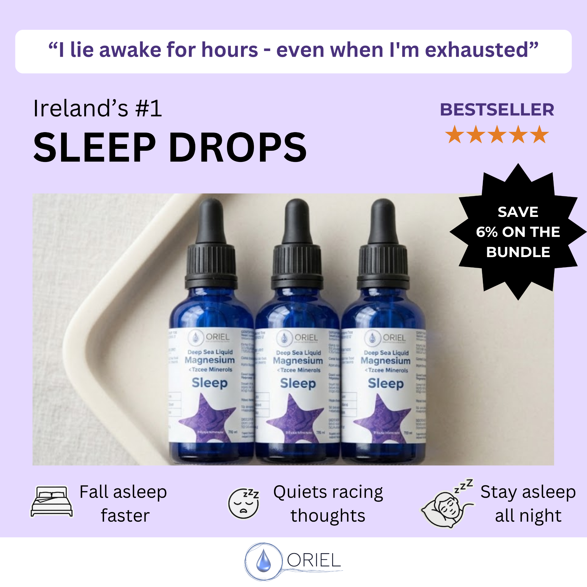 Oriel Magnesium Store Facebook ad