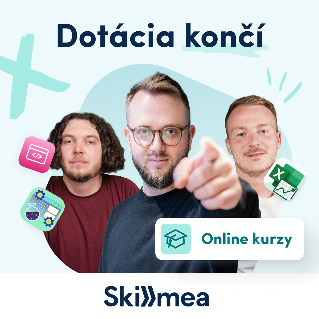 Skillmea Facebook ad: 10 týždňov učenia, dlhodobé pracovné príležitosti