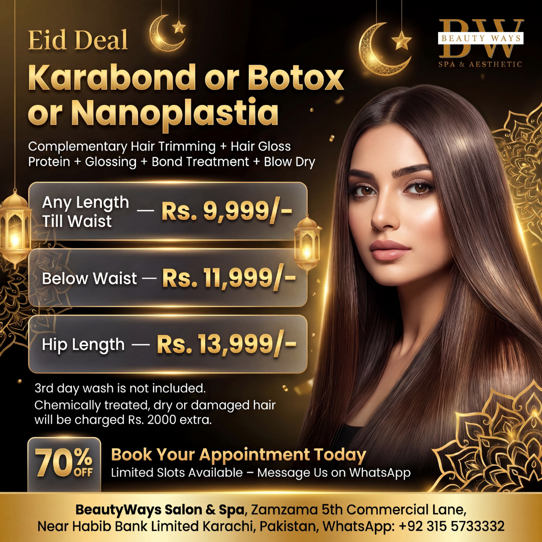 Beautyways Salon and Spa Facebook ad