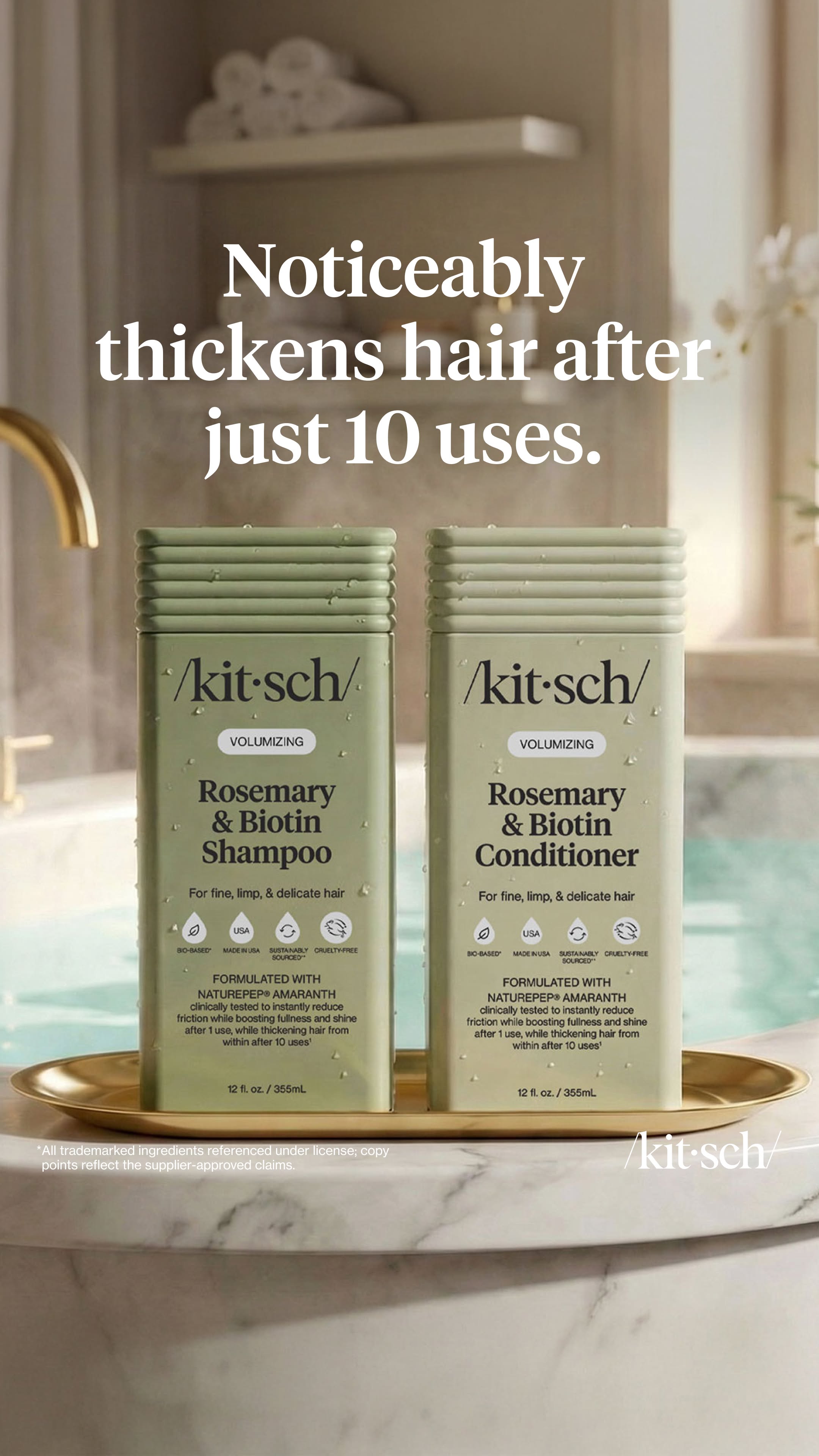 Kitsch Facebook ad