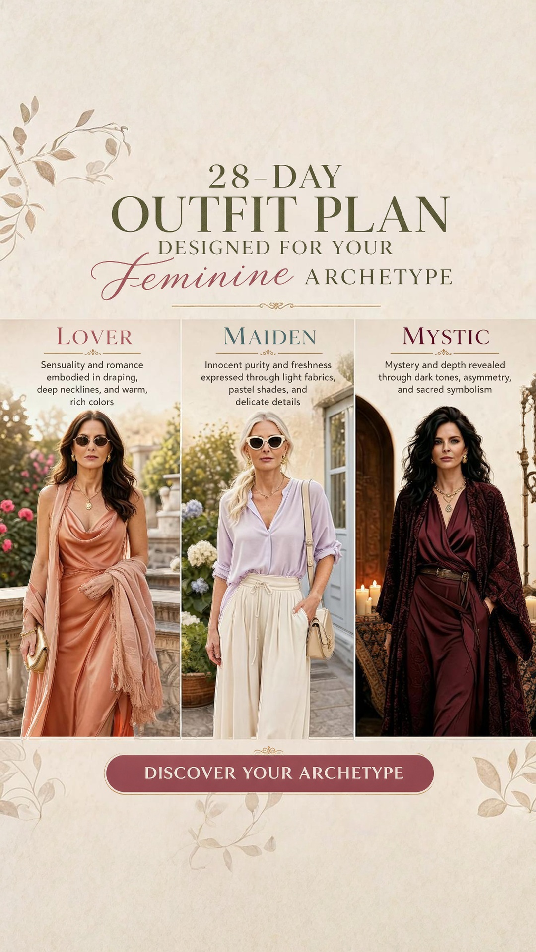 Glam app Facebook ad: The Outfit Formula That Makes Women Look Effortlessly…