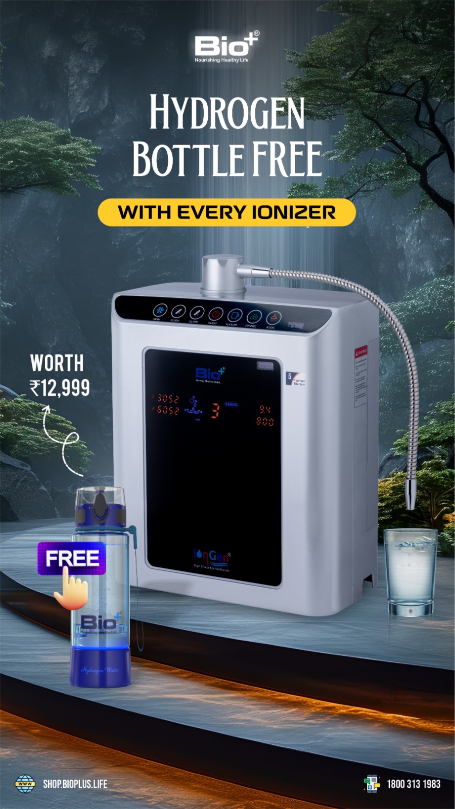 BioPlus Water Facebook ad