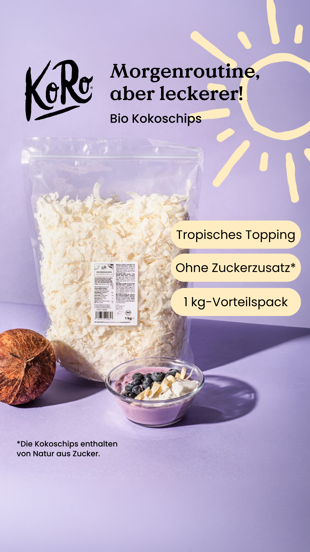 KoRo Facebook ad