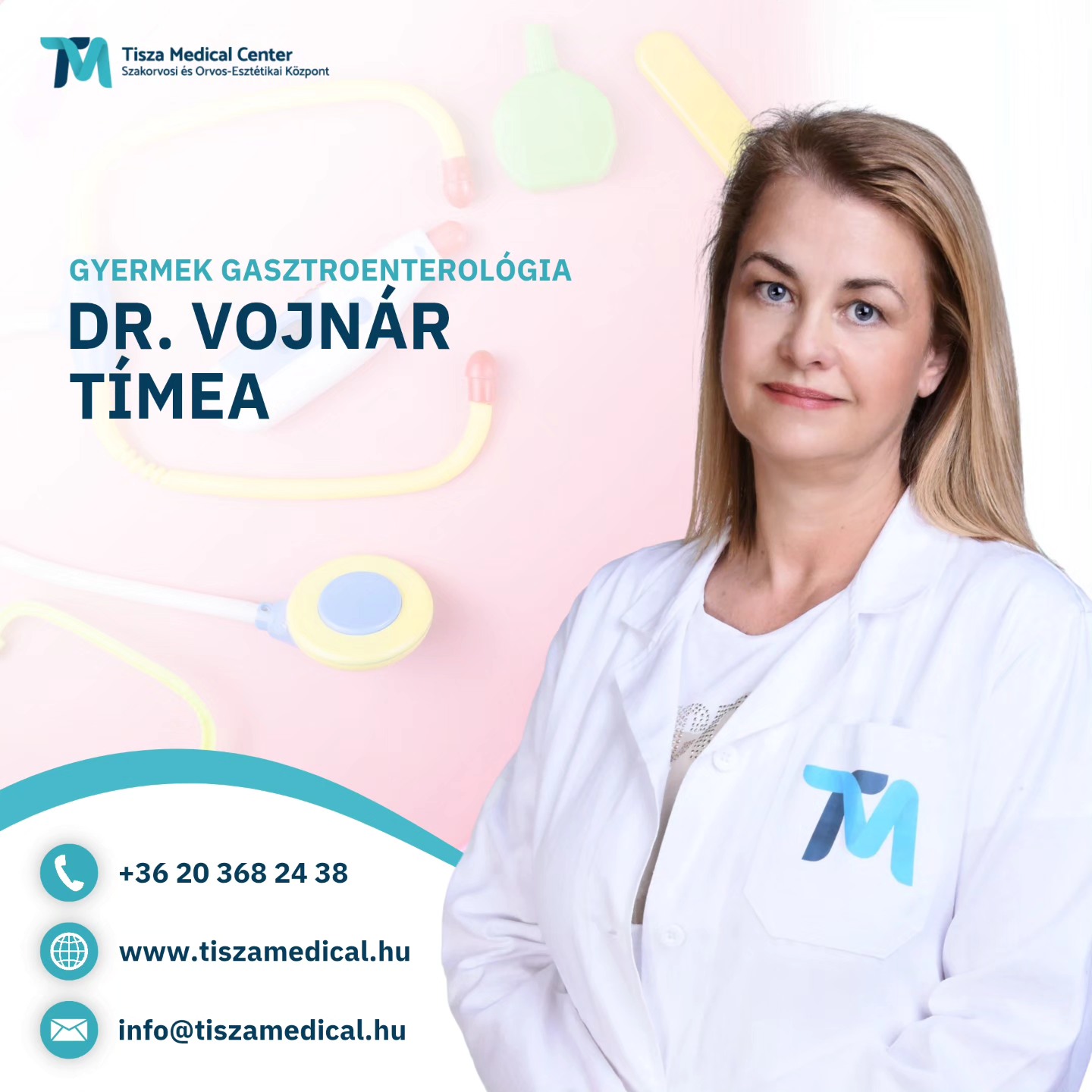 Tisza Medical Center Magánklinika Facebook ad: Gyermek gasztroenterológia szakrendelés a Tisza Medical…