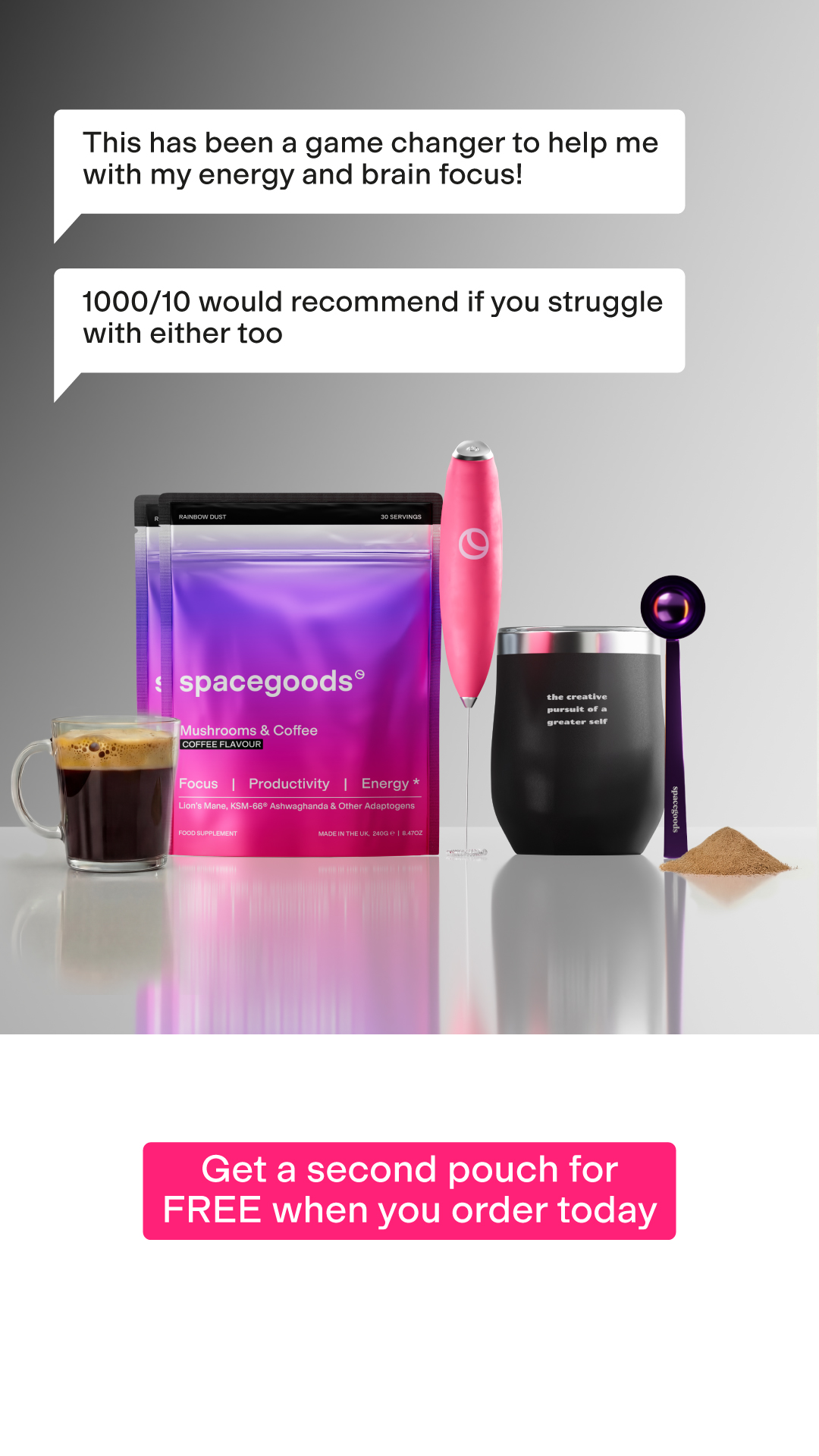 Spacegoods Facebook ad