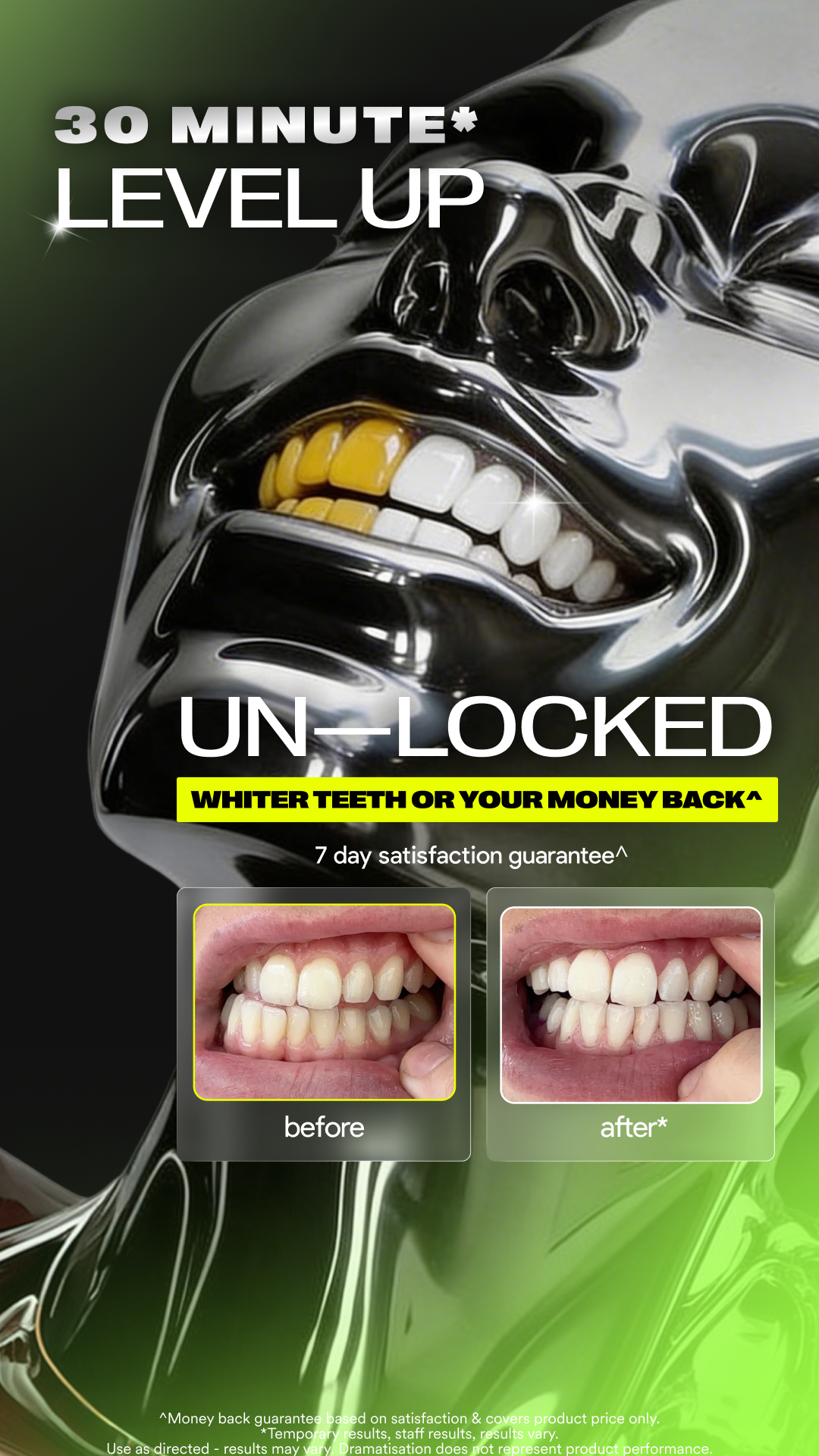 Hismile Facebook ad