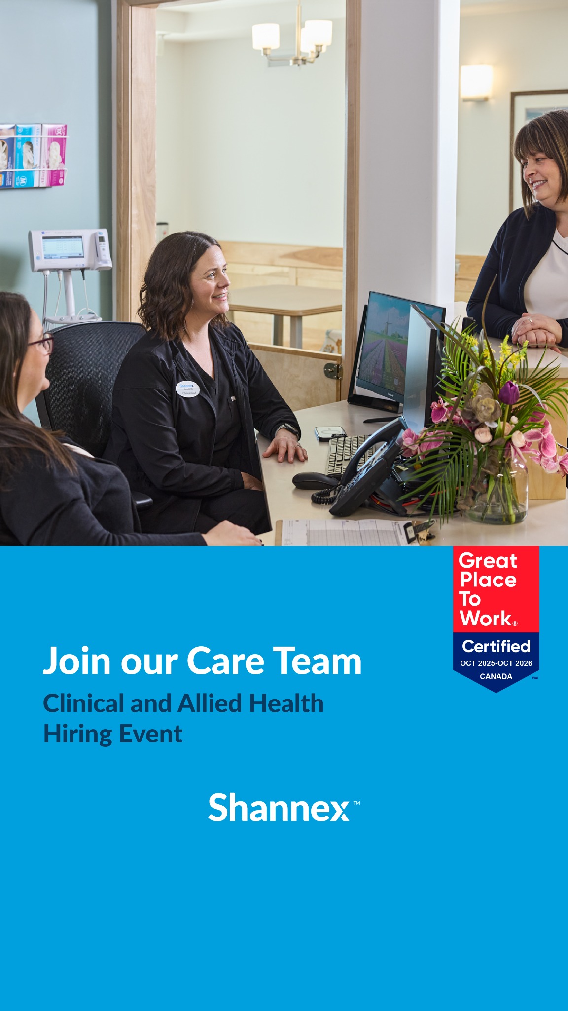 Shannex Facebook ad: Attn: Clinical & Allied Health
