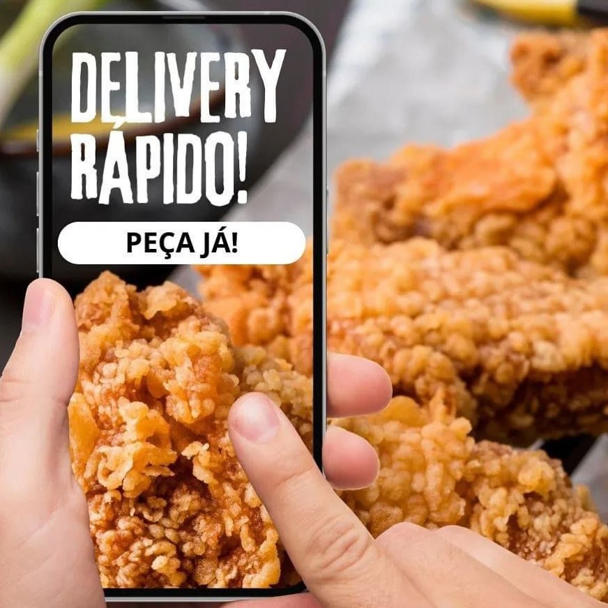 Pollo Loko Bras Facebook ad: Bateu a fome e não sabe o que…