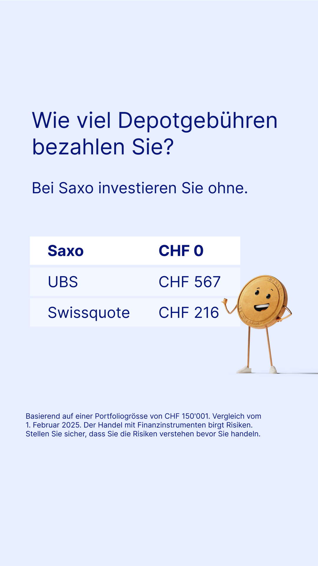 Saxo Bank Facebook ad