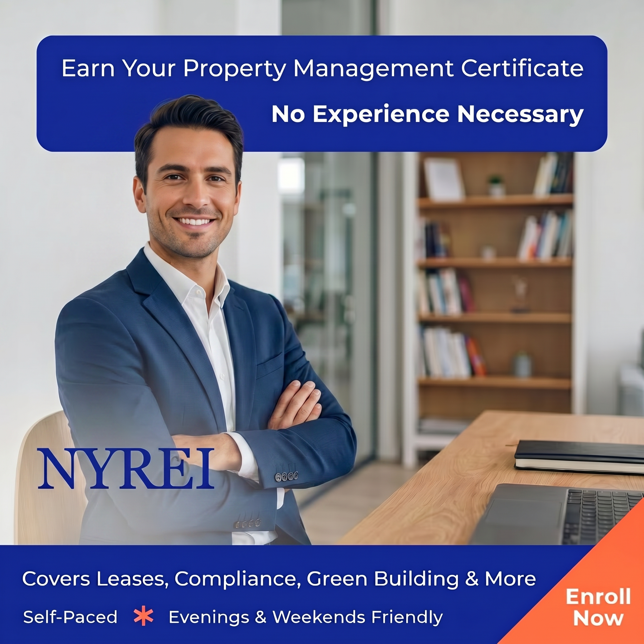 The New York Real Estate Institute Facebook ad