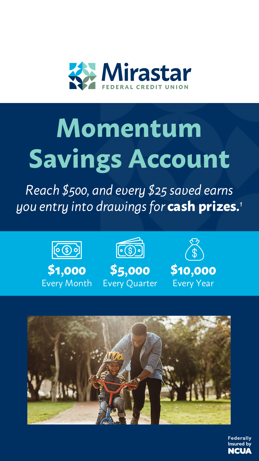 Mirastar Federal Credit Union Facebook ad