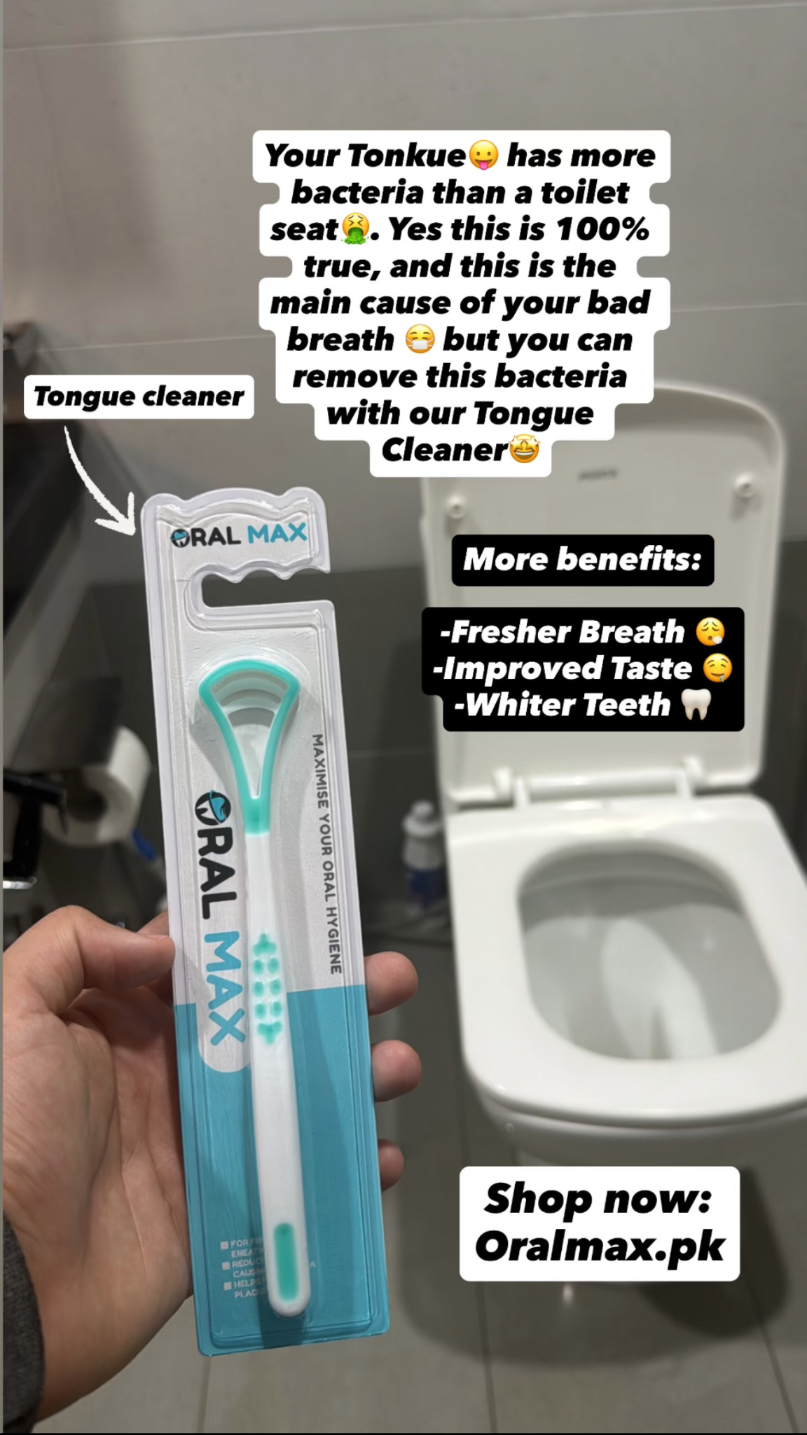 OralMax Facebook ad