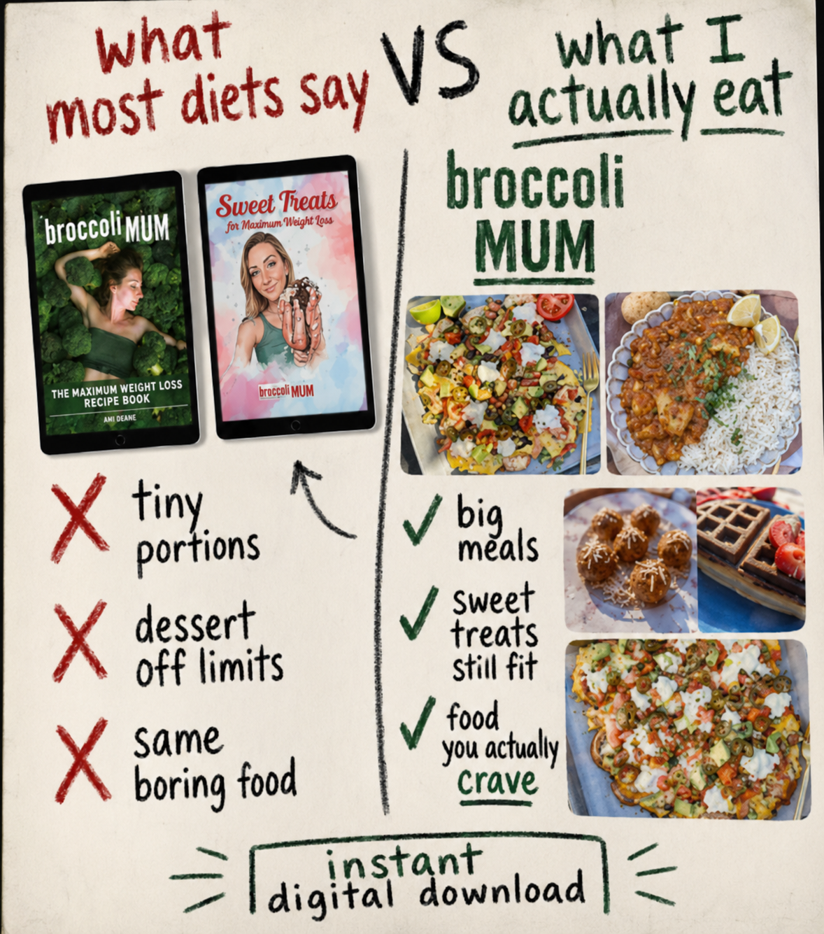 Broccoli Mum Facebook ad