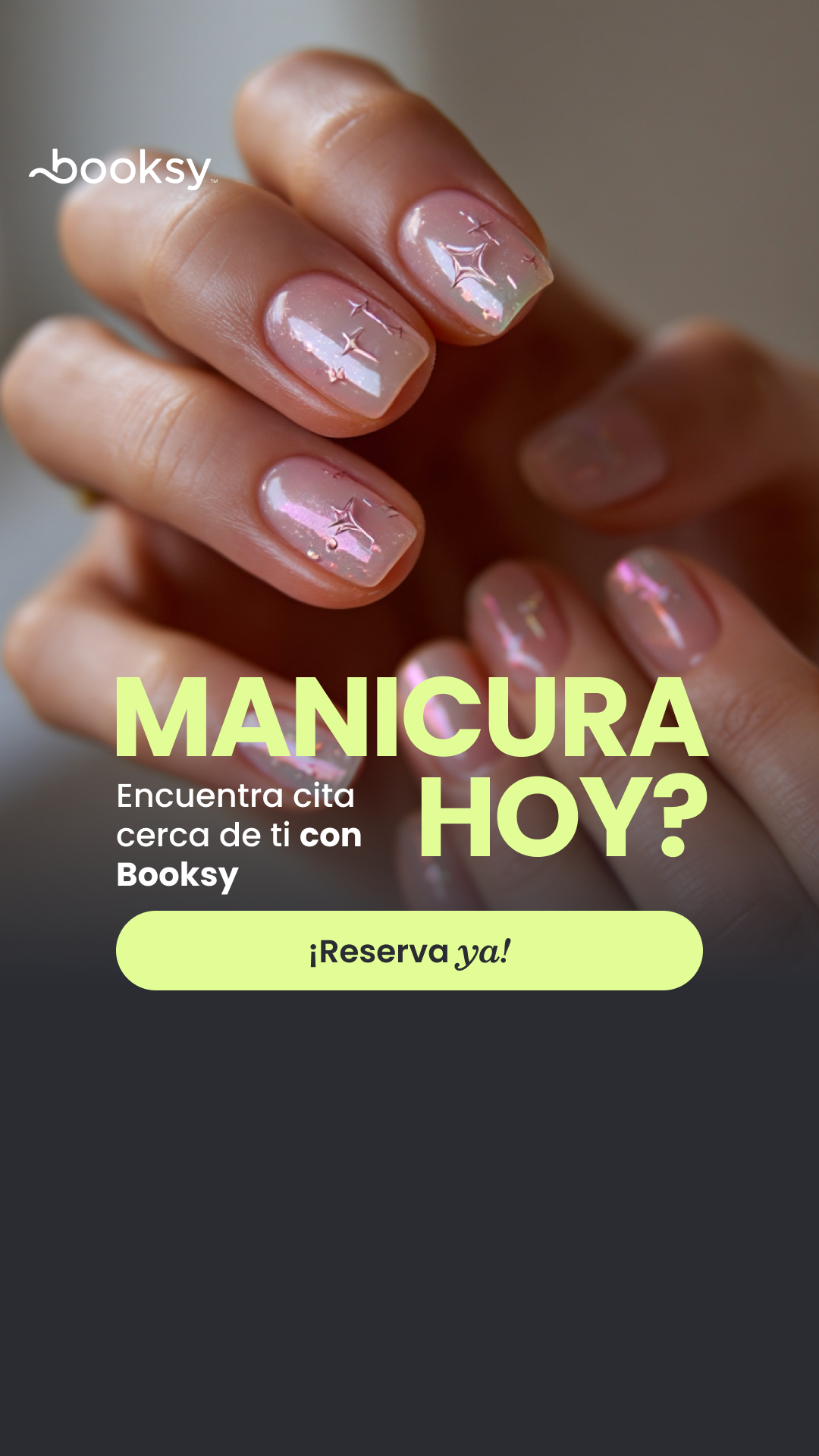 Booksy Spain Facebook ad