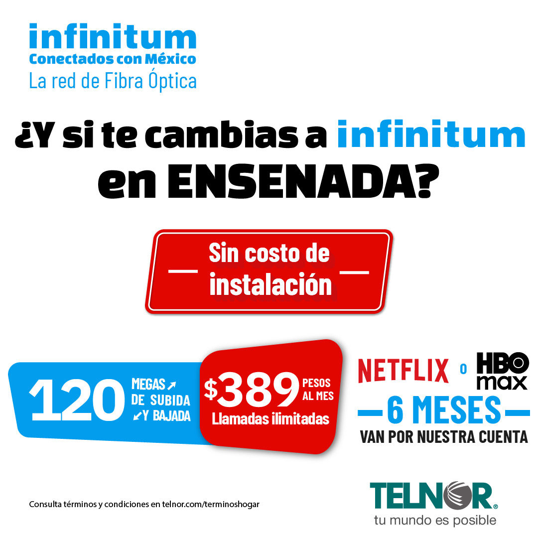 Telnor Facebook ad: ¡Dale clic y contrata!