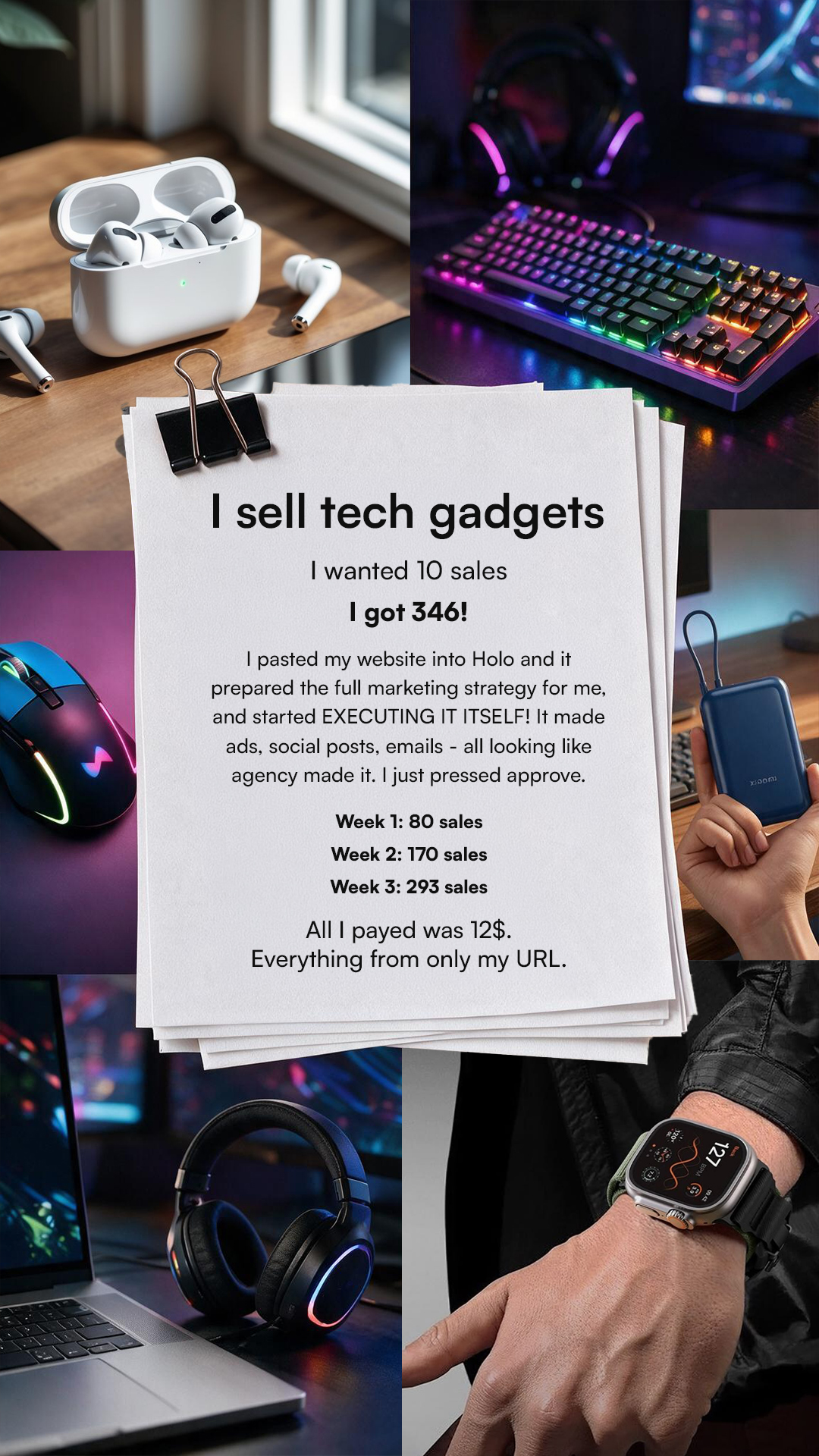 Holo Facebook ad