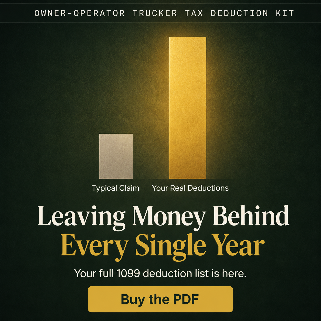 Balti Balandeliai Facebook ad: The Deductions Most 1099 Truckers Miss