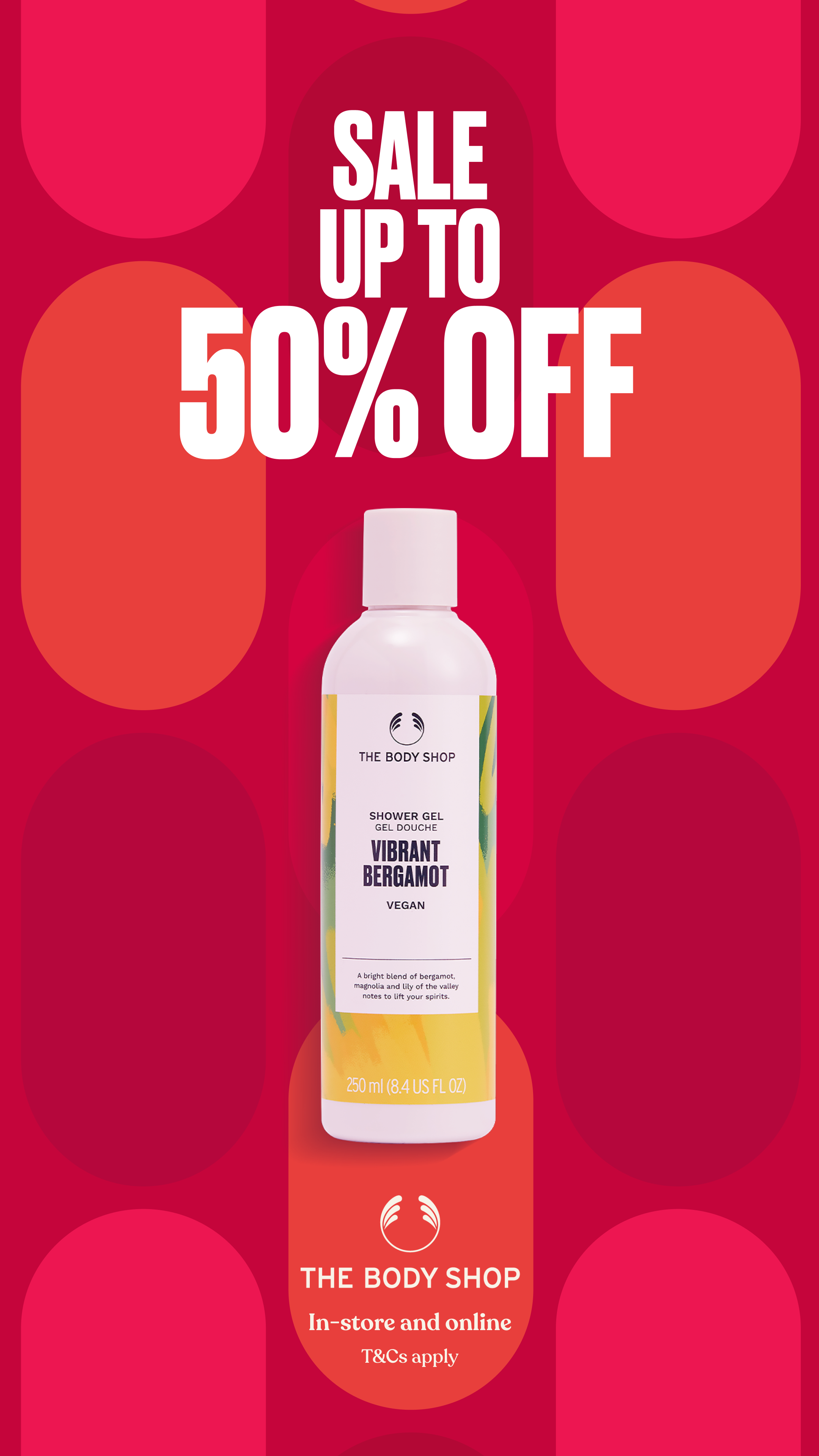 The Body Shop Facebook ad