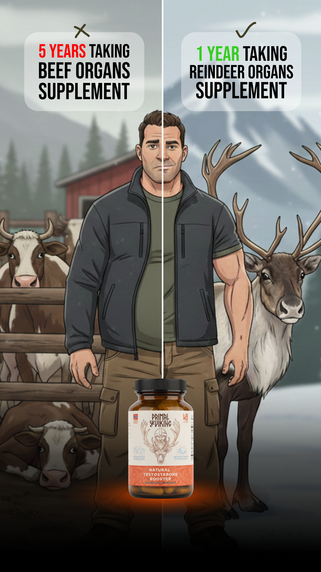 Primal Viking Facebook ad